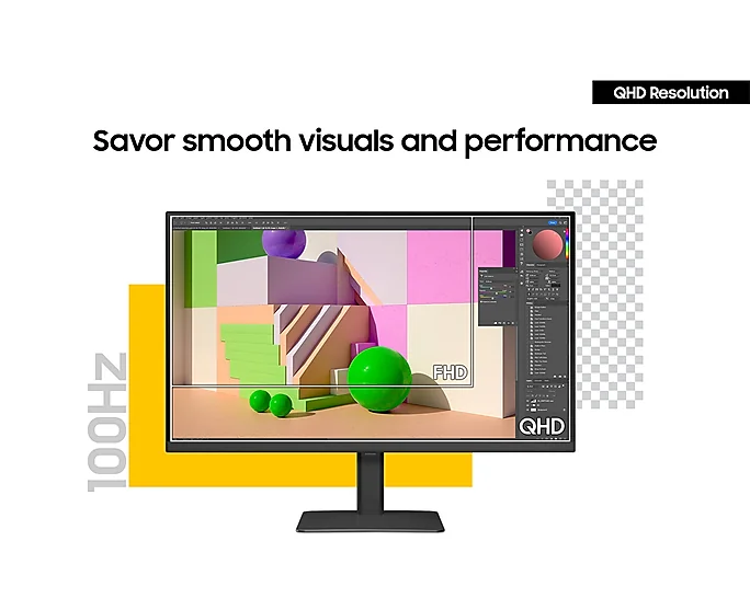 Samsung LS24D600UAU 24" QHD IPS 100Hz Monitor