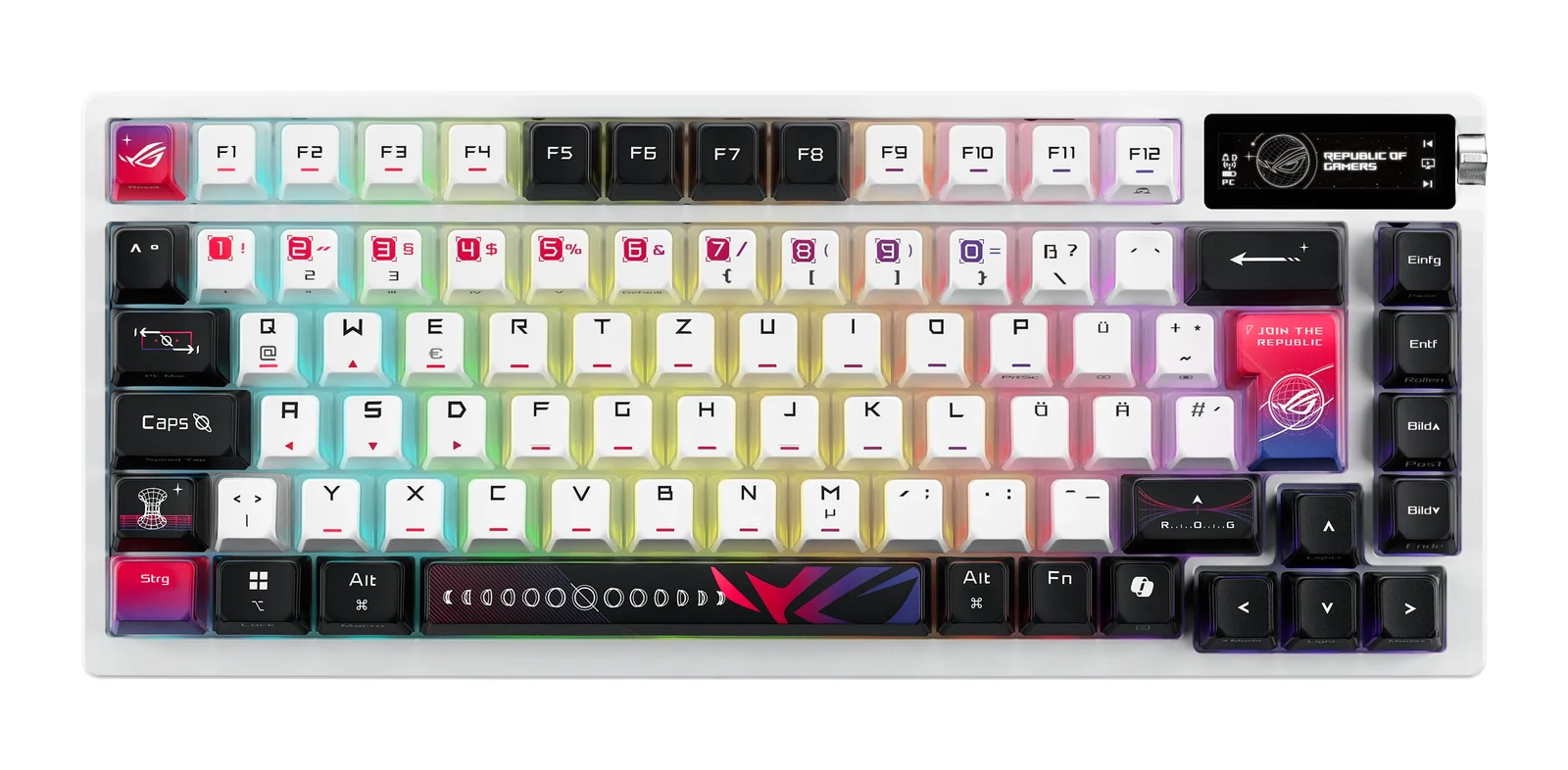 ASUS ROG Azoth X Wireless Keyboard White