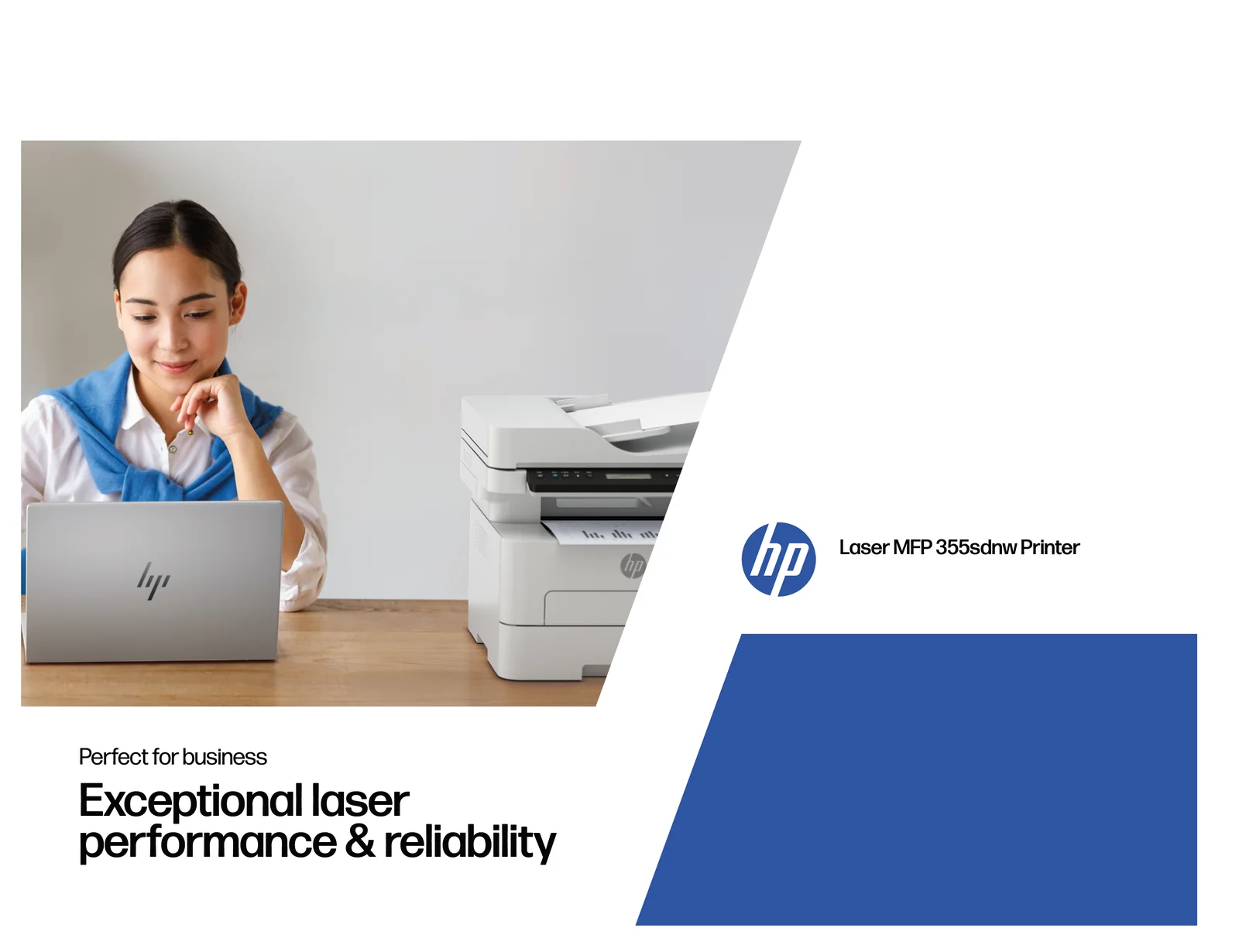 HP Laser MFP 355sdnw Laser Printer