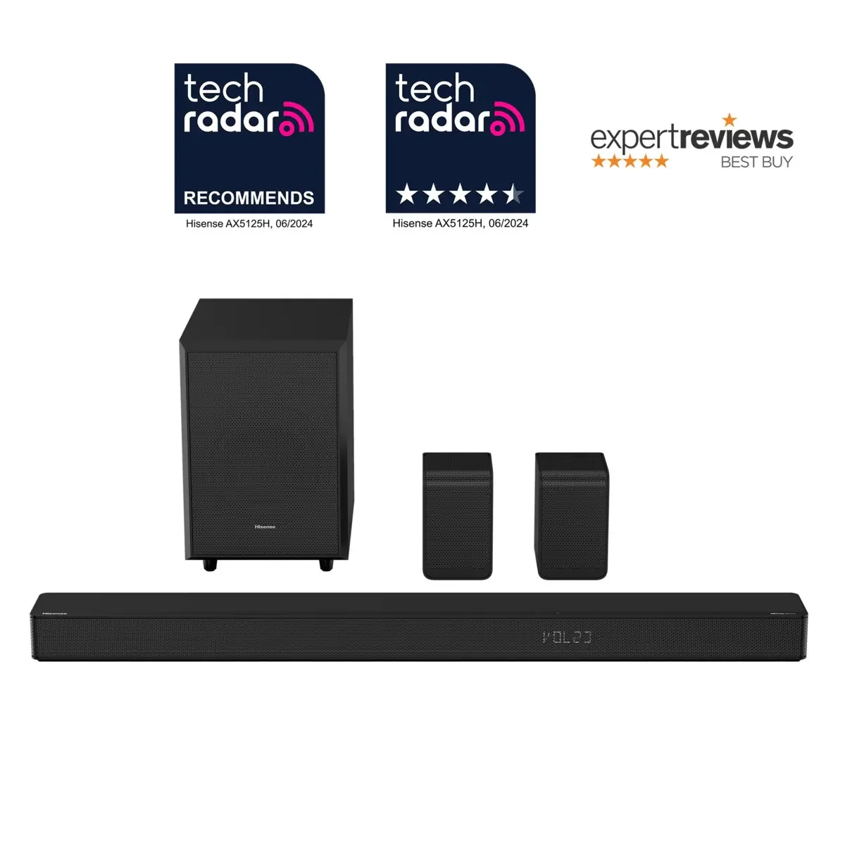 Hisense AX5125H 5.1.2 Soundbar