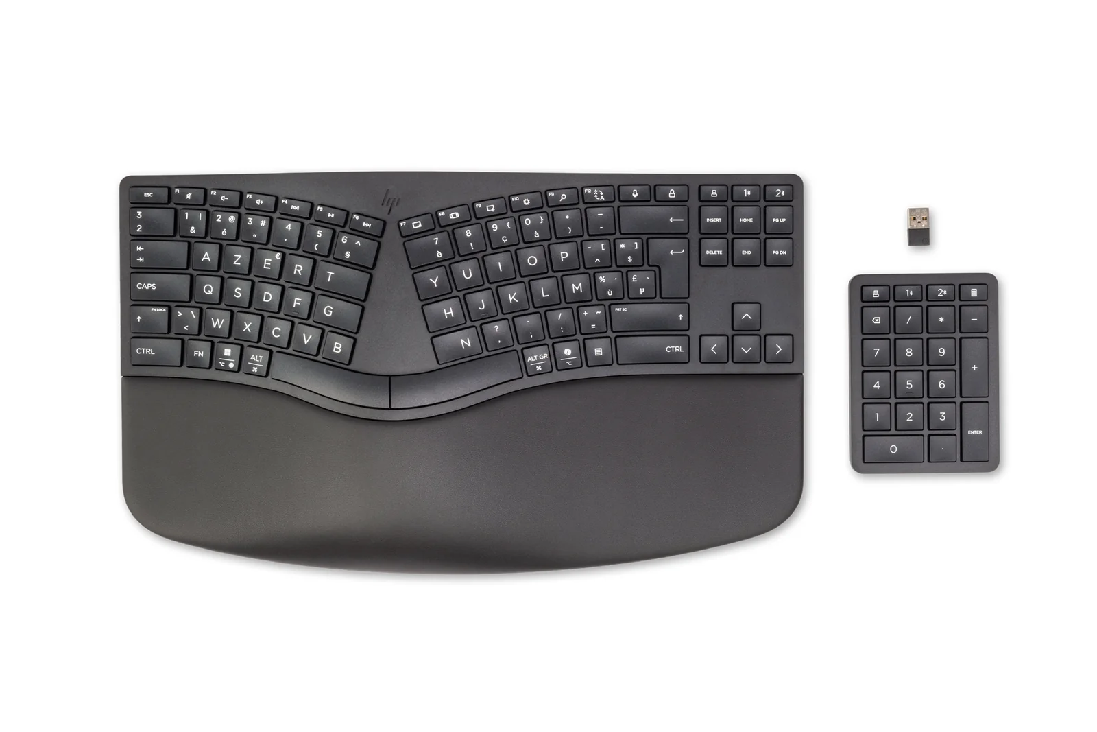 HP 960 Ergonomic Wireless Keyboard Black