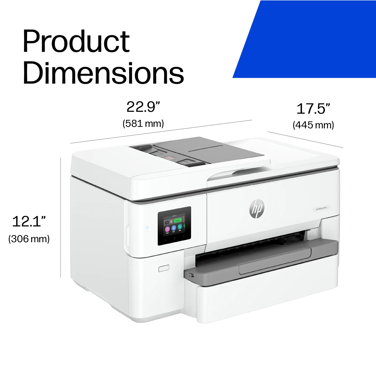 HP OfficeJet Pro 9720e Wide Format All-in-One Colour Printer