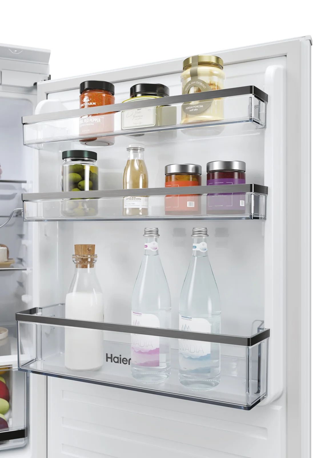 Haier HB50T618FMK* 242L Integrated Fridge Freezer