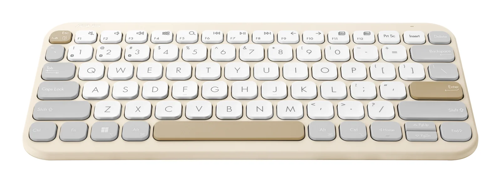 ASUS Marshmallow KW100 Keyboard White