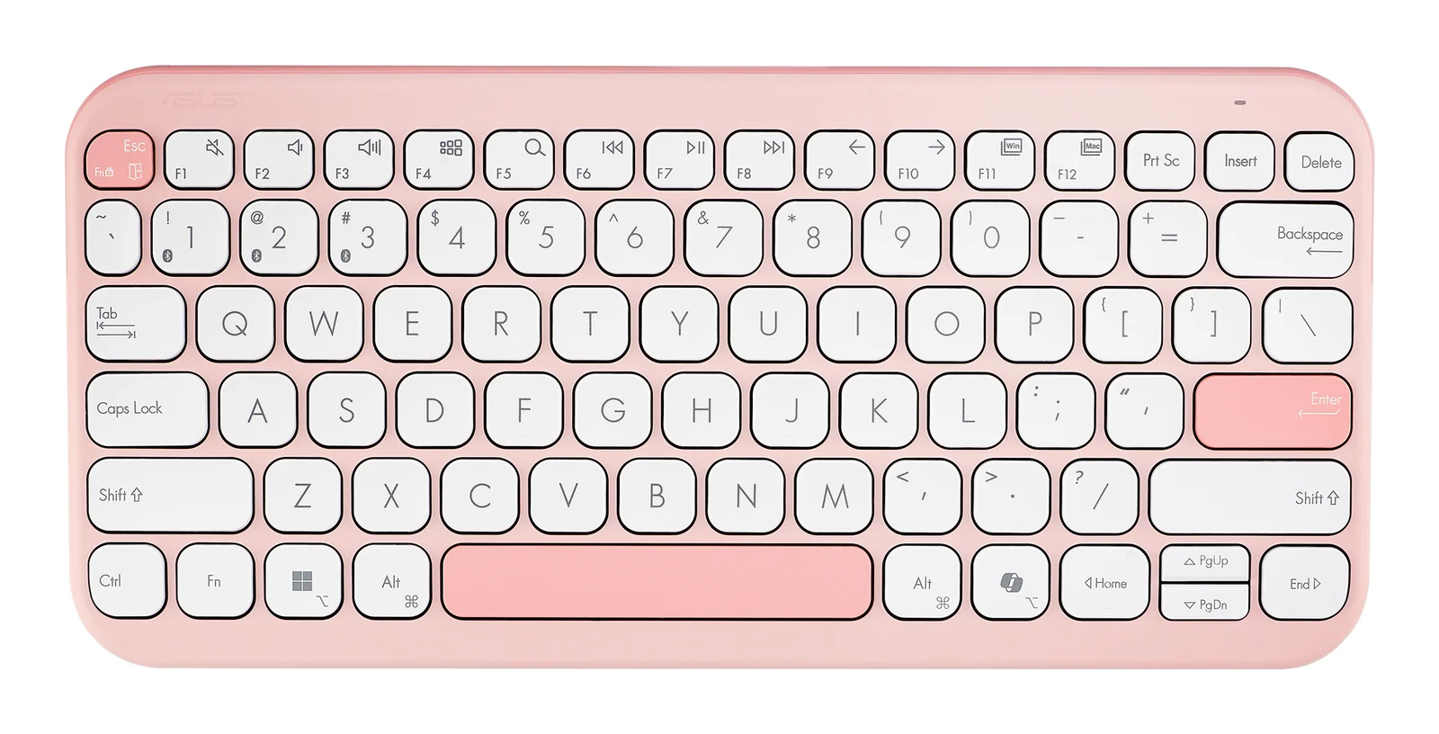 ASUS Marshmallow KW100 Keyboard Pink