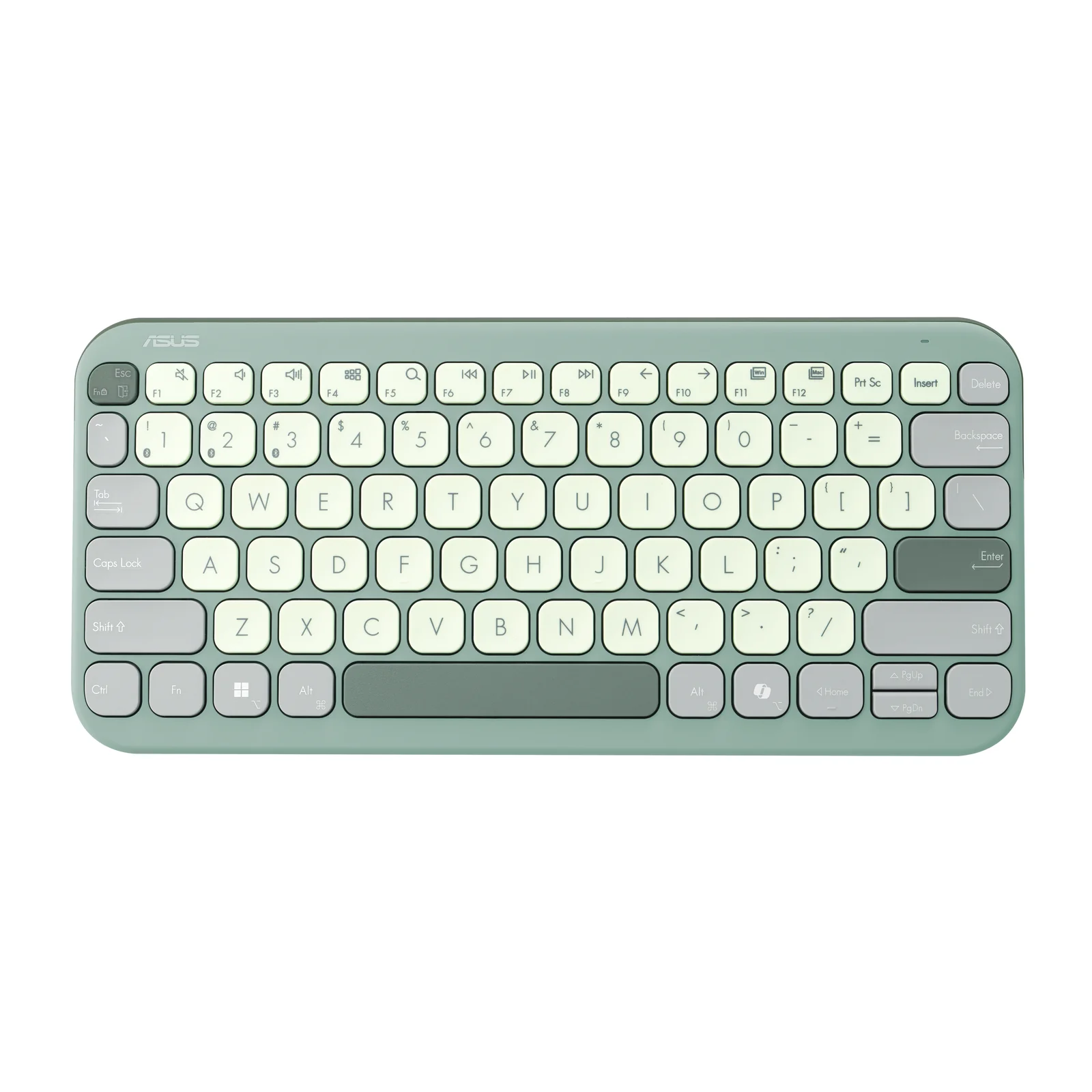 ASUS KW100 /GN/GE/81 Keyboard Green, German
