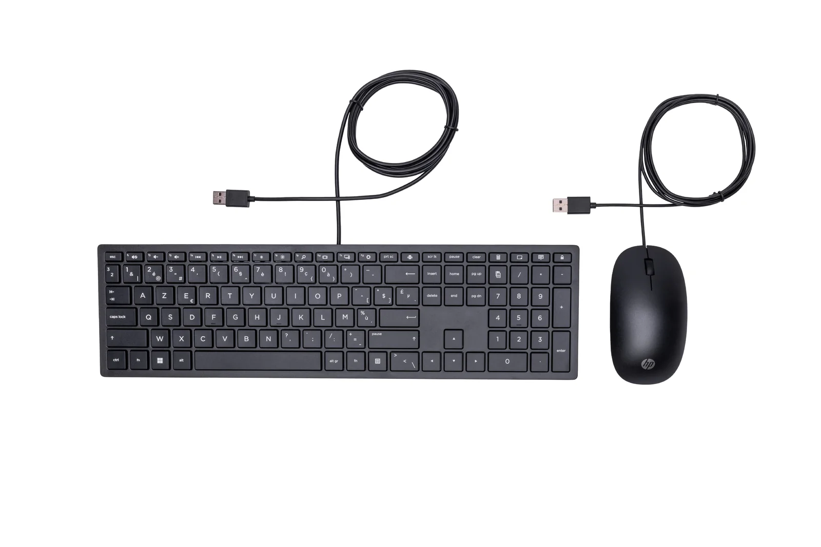 HP Pavilion Wired and Mouse 400 Keyboard & Mouse Black