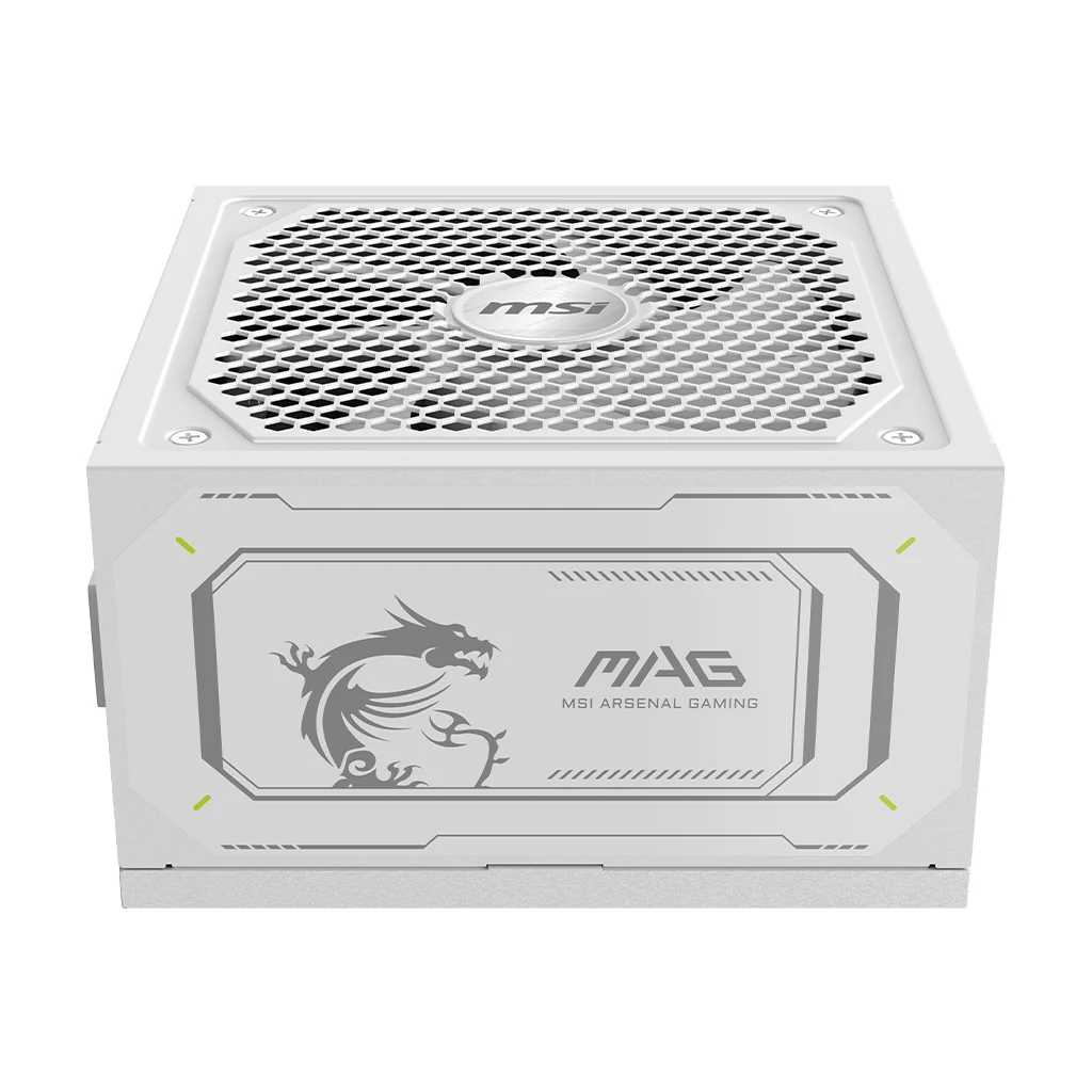 MSI MAG A1000GL PCIE5 WHITE 1000W Power Supply