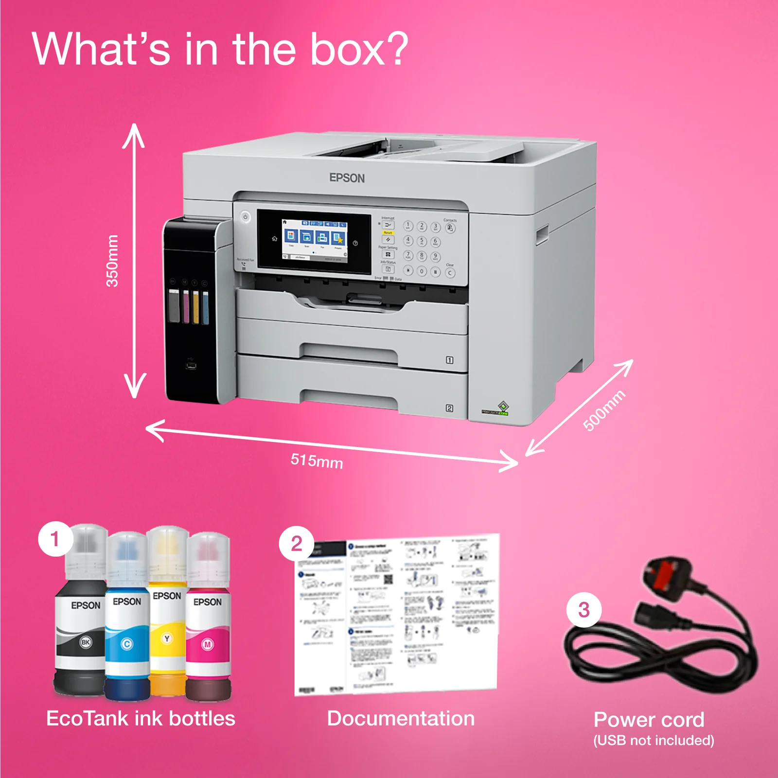 Epson EcoTank Pro ET-16685 Inkjet Printer