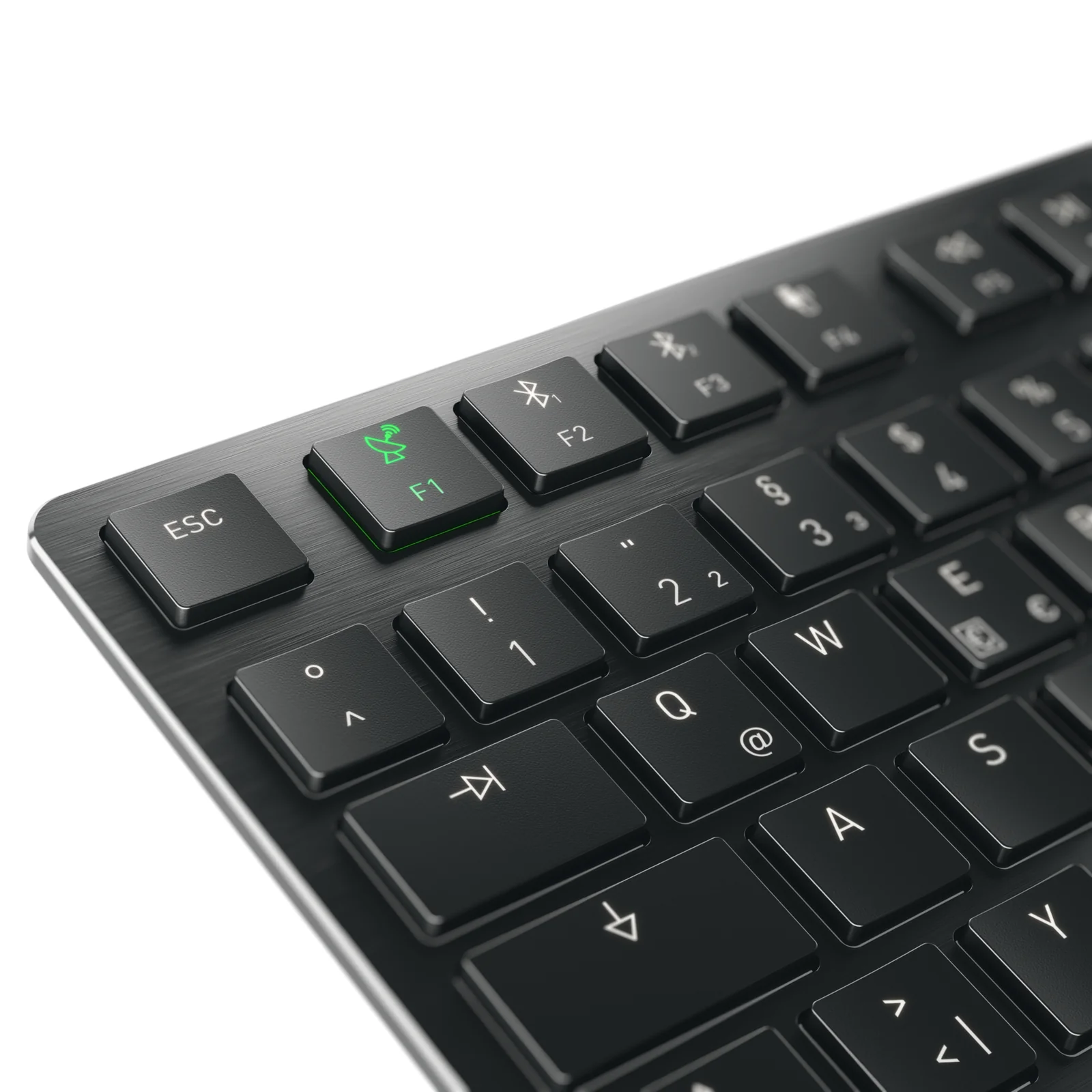 CHERRY KW X ULP 2.0 MINI Wireless Keyboard Black, German