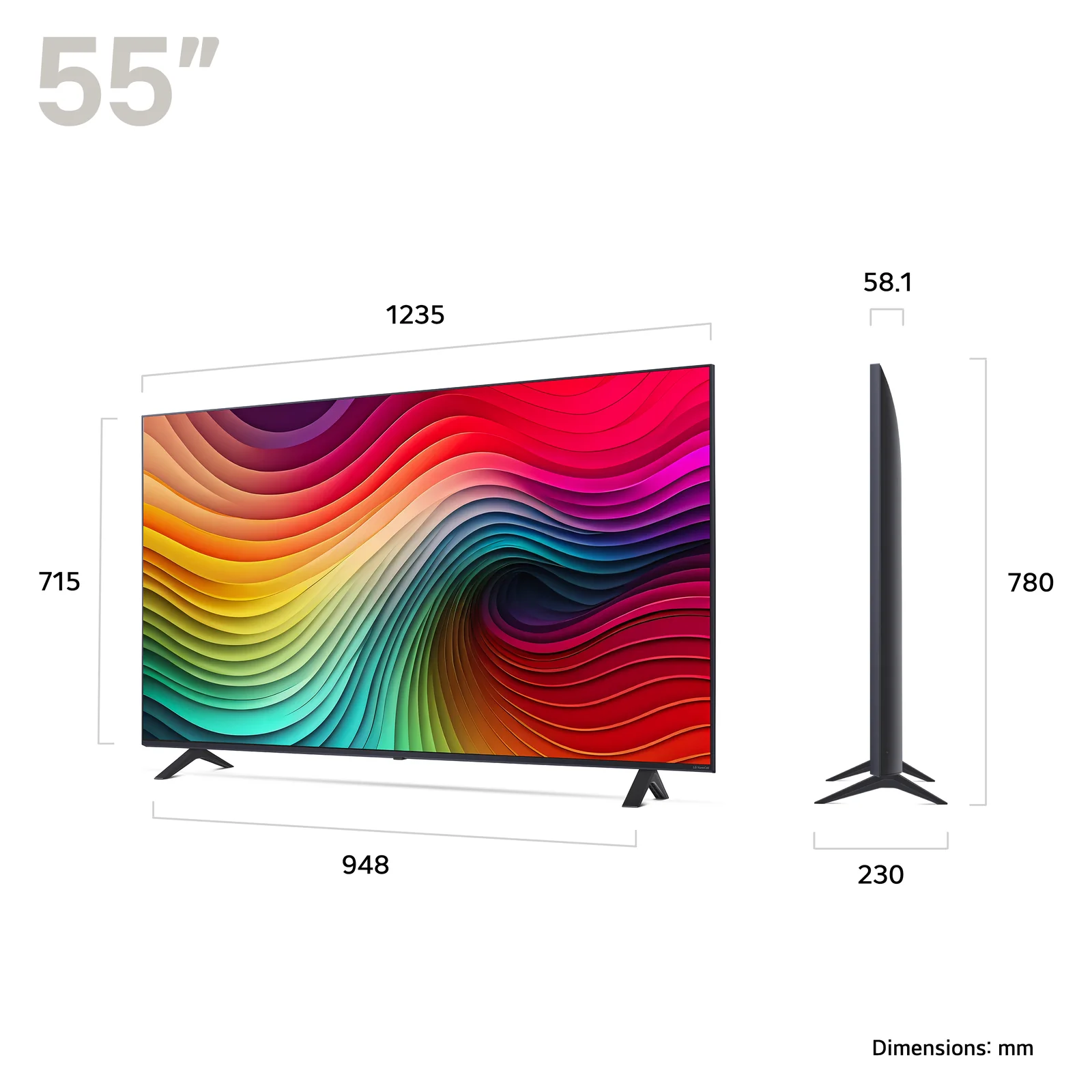LG 55NANO81T6A.AEK 55" 4K Smart TV