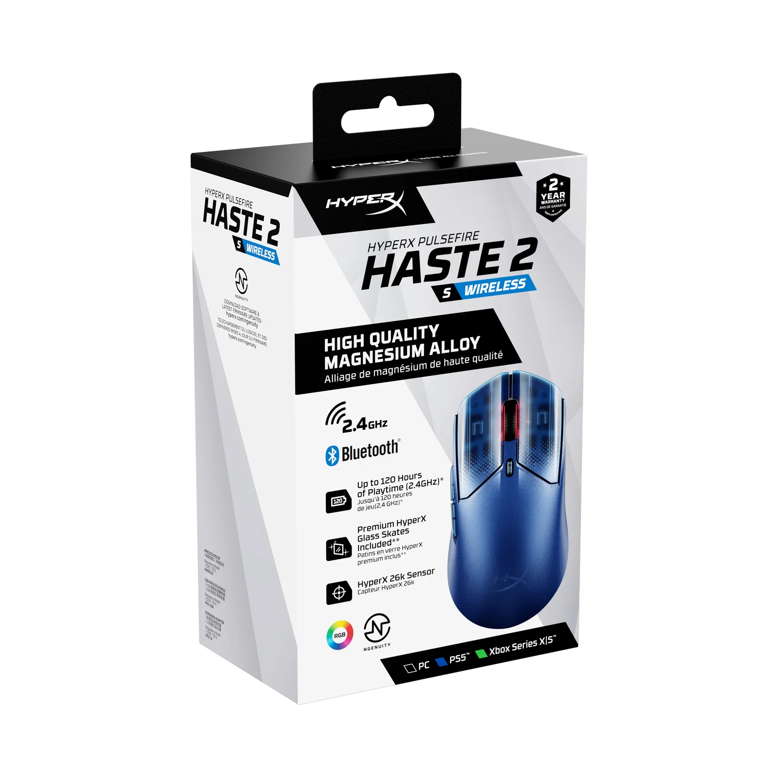 HyperX Pulsefire Haste 2 S Wireless Navy Gaming Mouse