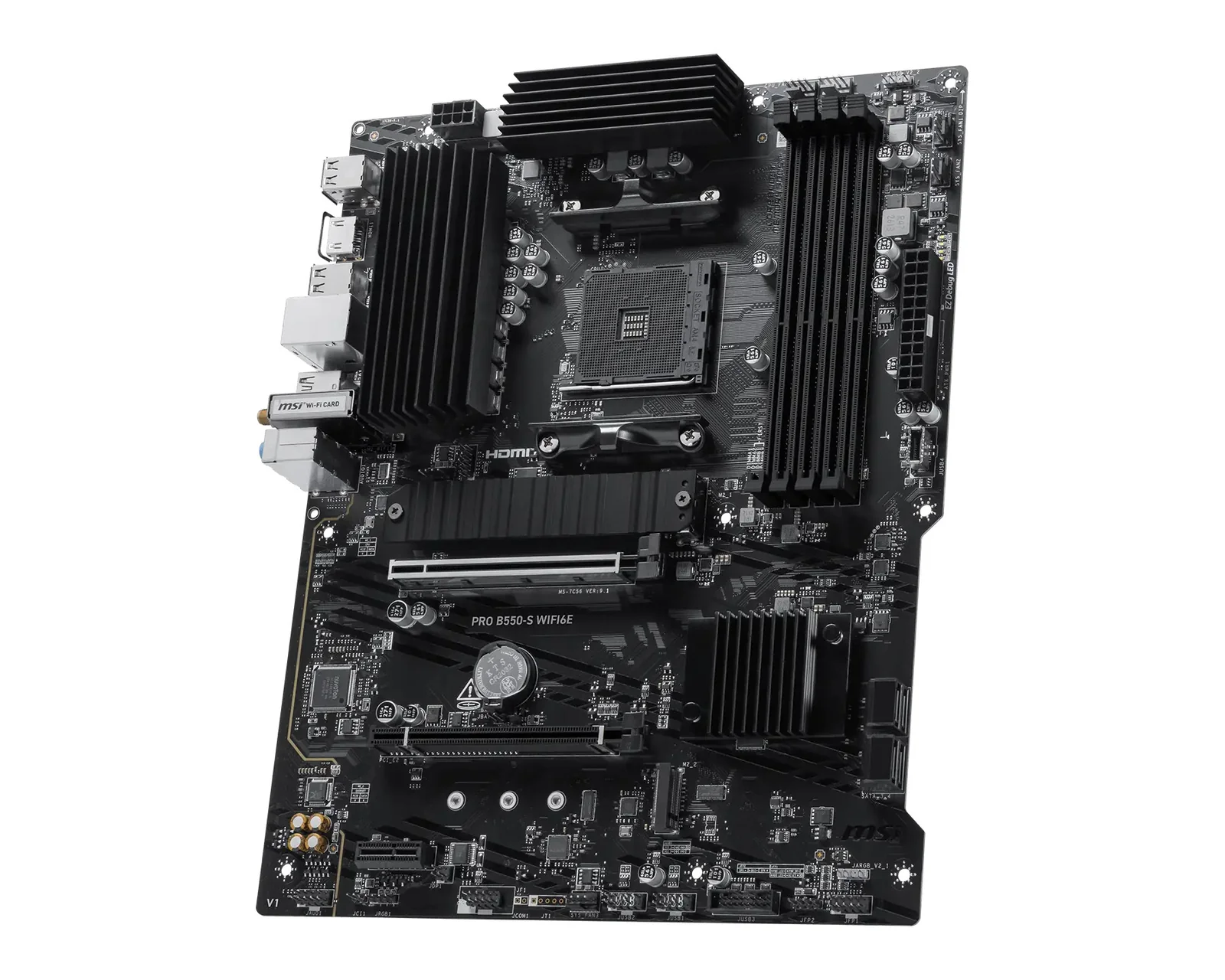 MSI PRO B550-S WIFI6E motherboard