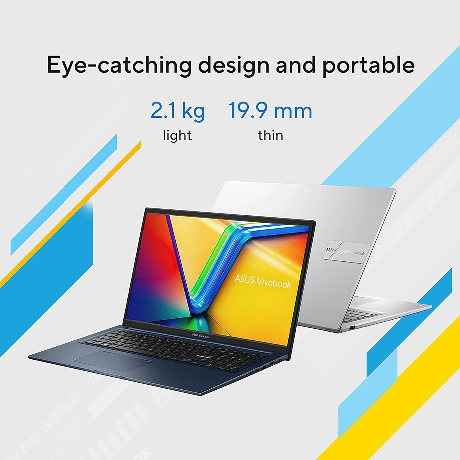 ASUS Vivobook 17 X1704VA-AU811W 17.3", Intel Core 5 120U, 8GB RAM, 512GB SSD