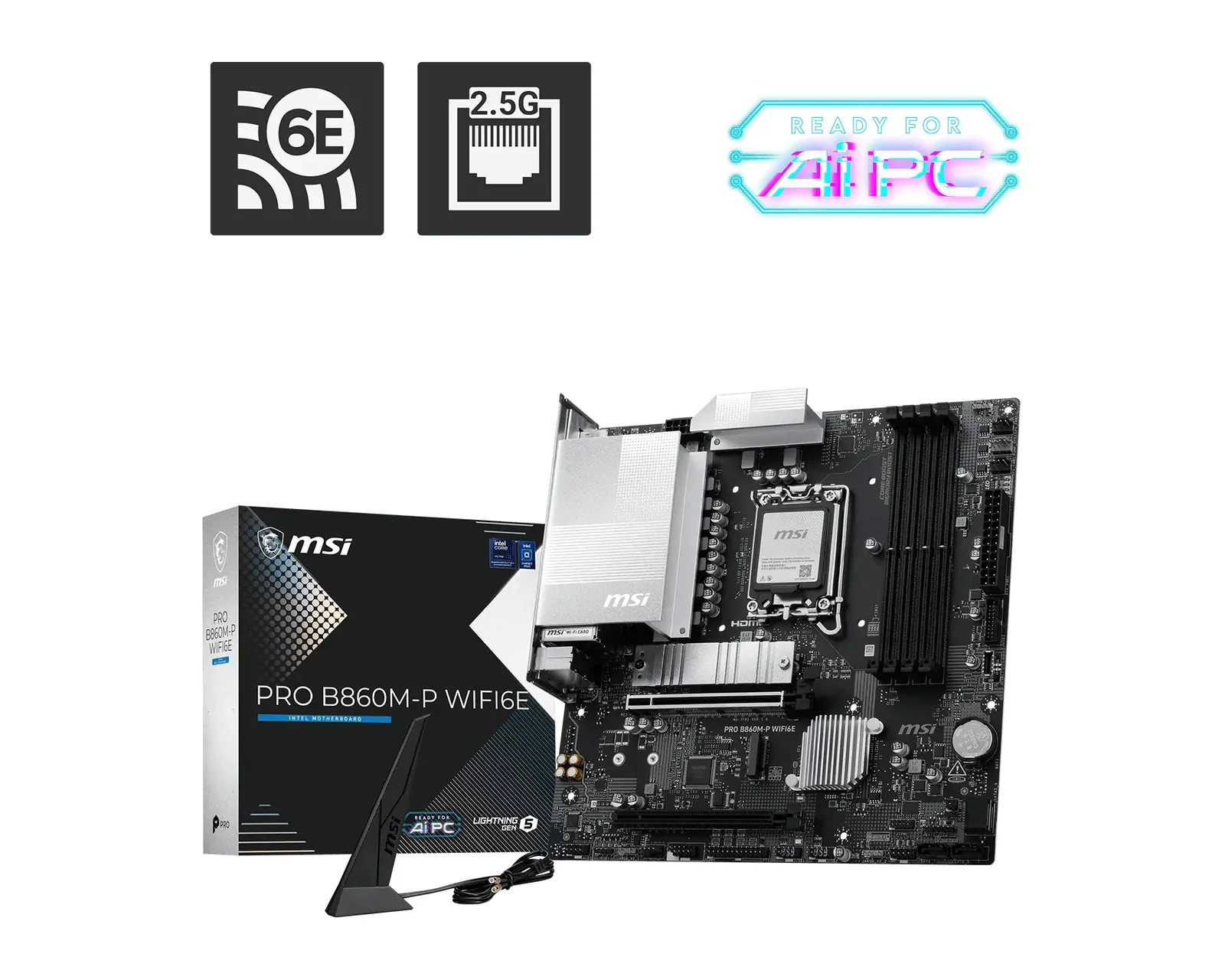MSI PRO B860M-P WIFI6E motherboard