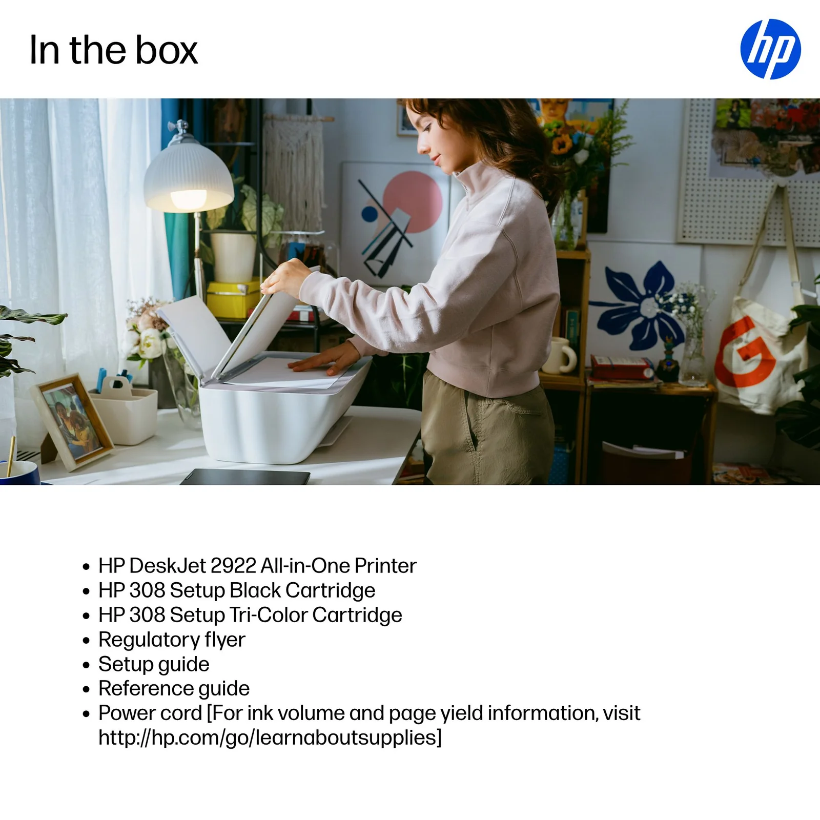 HP DeskJet 2922 Colour Printer