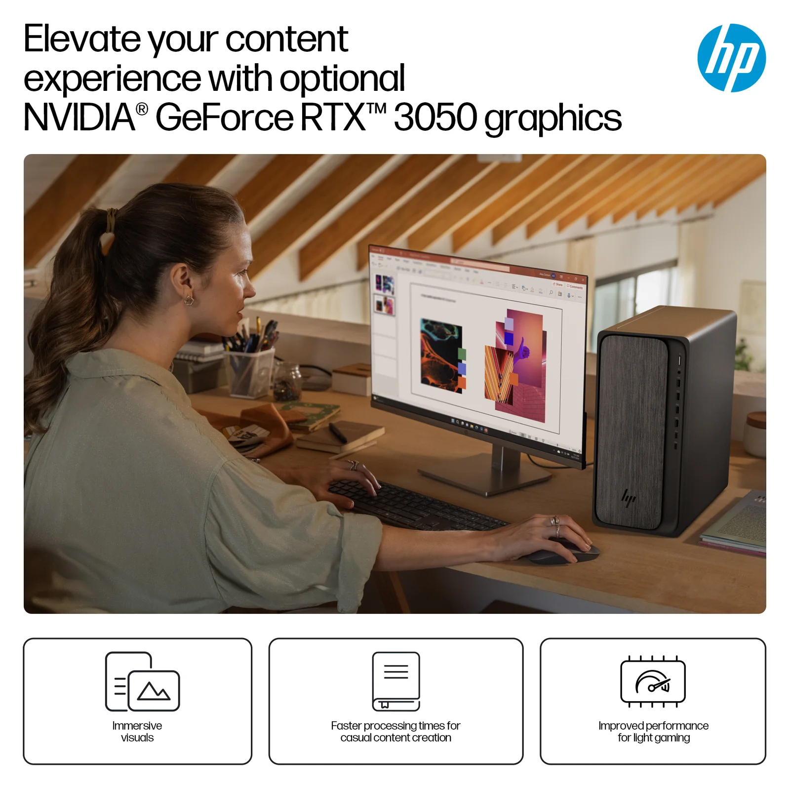 HP OmniDesk Desktop M02-0001sa, 16GB RAM, 512GB SSD