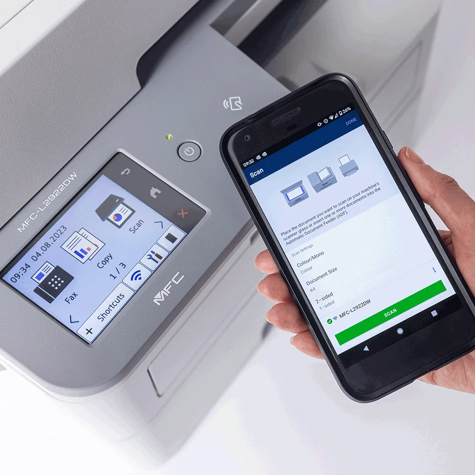 Brother MFC-L2922DWYJ1 Laser Printer