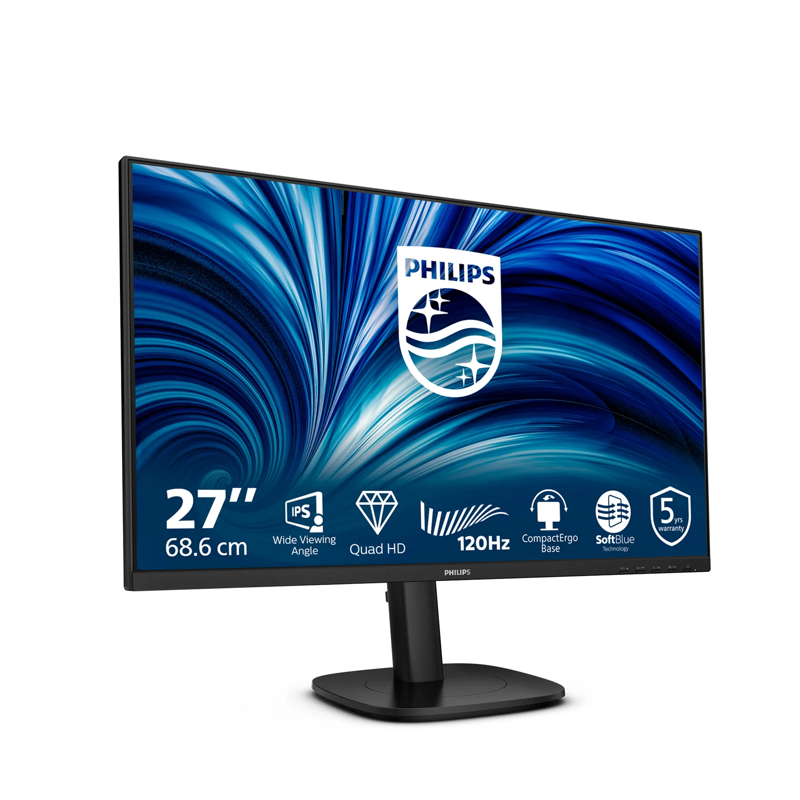 Philips 27B2N3500J/00 27" QHD IPS 120Hz Monitor