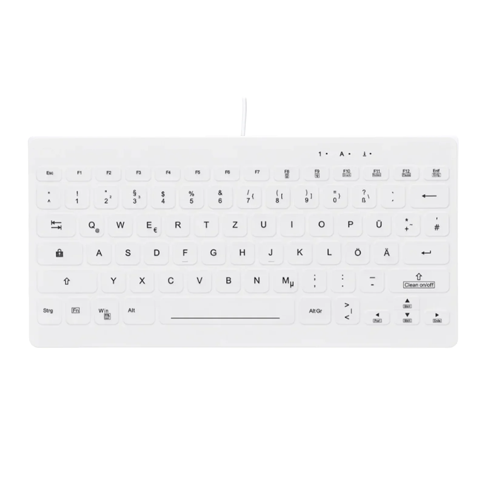 Contour Design Active Key AK-C4112 Keyboard White