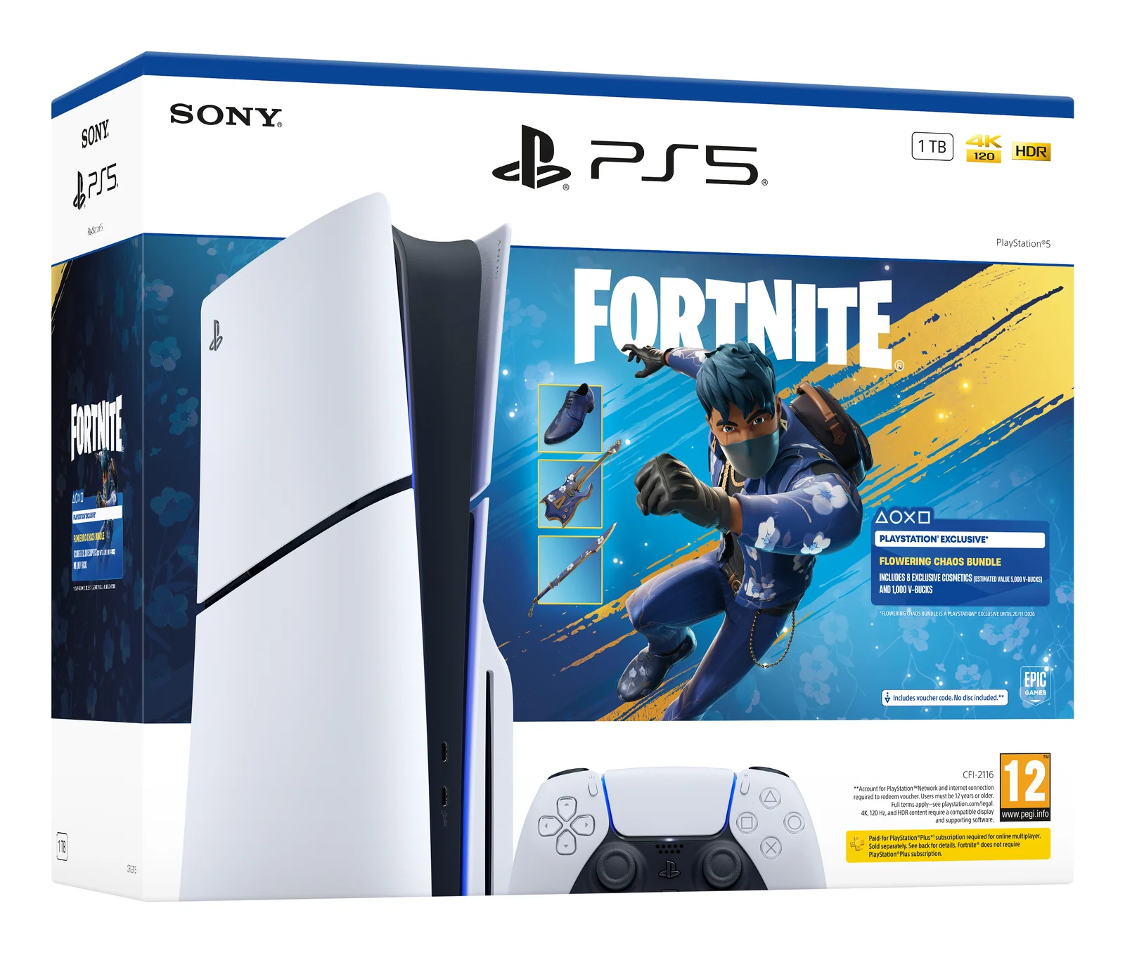 Sony PlayStation 5 - Fortnite Flowering Chaos Bundle