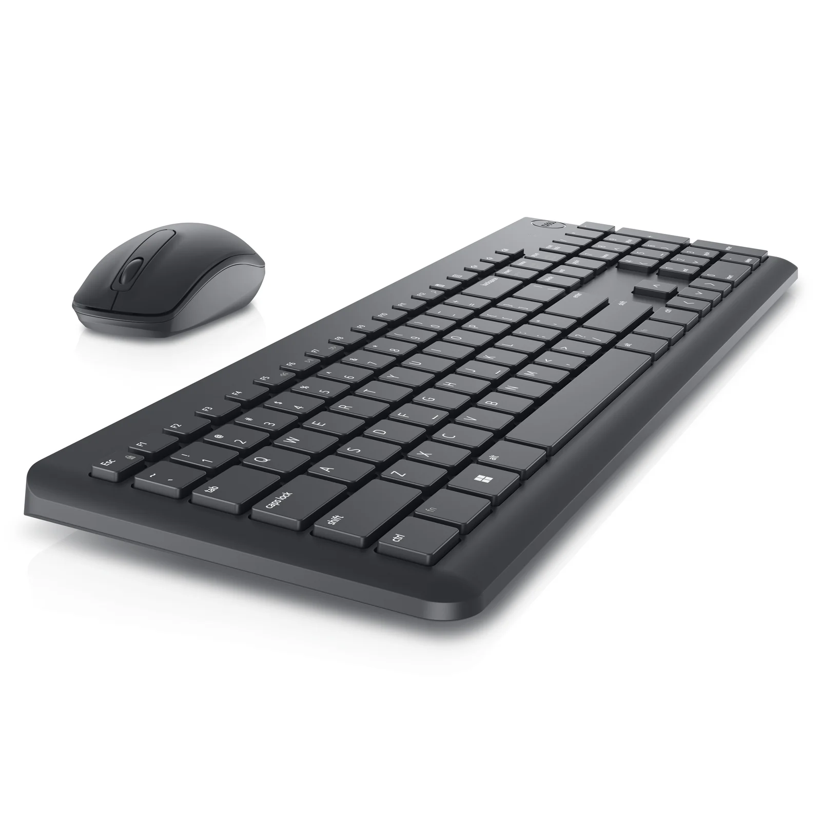 DELL KM3322W Wireless Keyboard & Mouse Black, Nordic