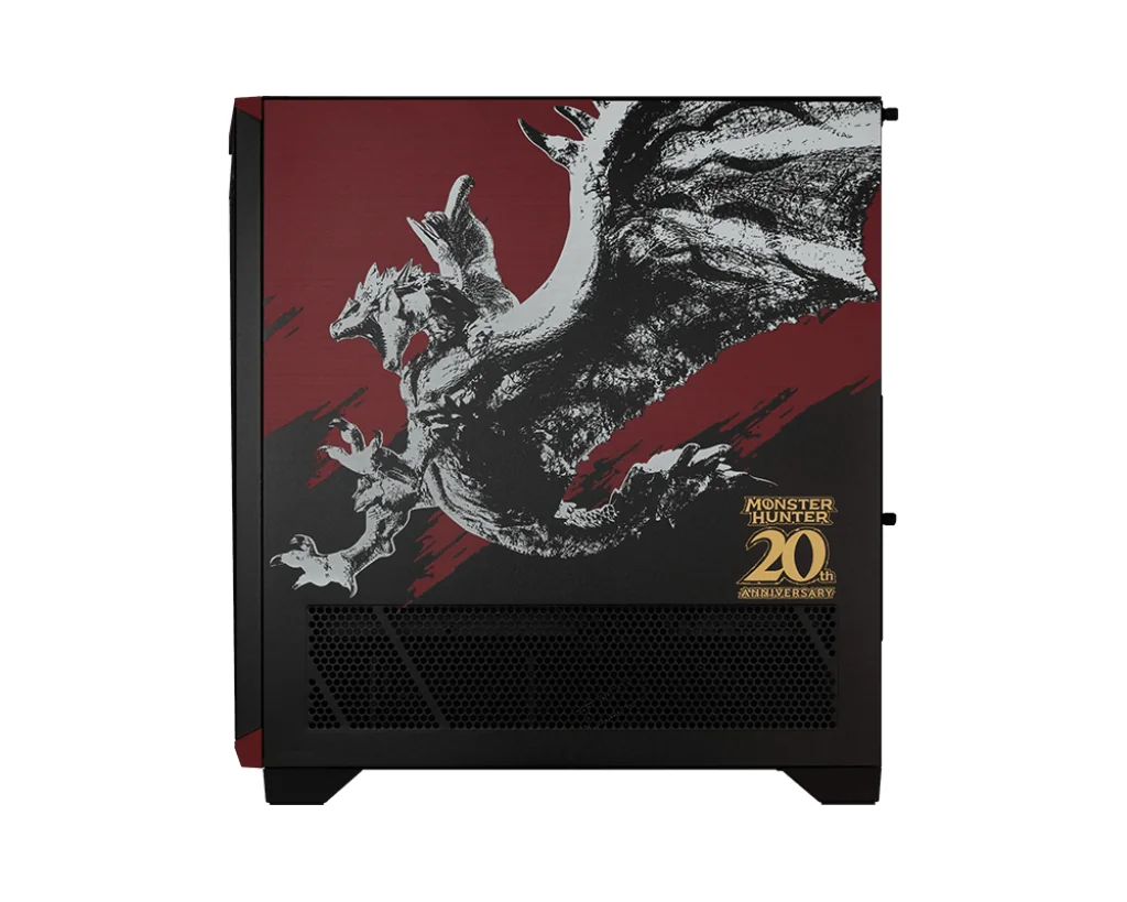 MSI MPG Gungnir 300 Monster Hunter PC Case