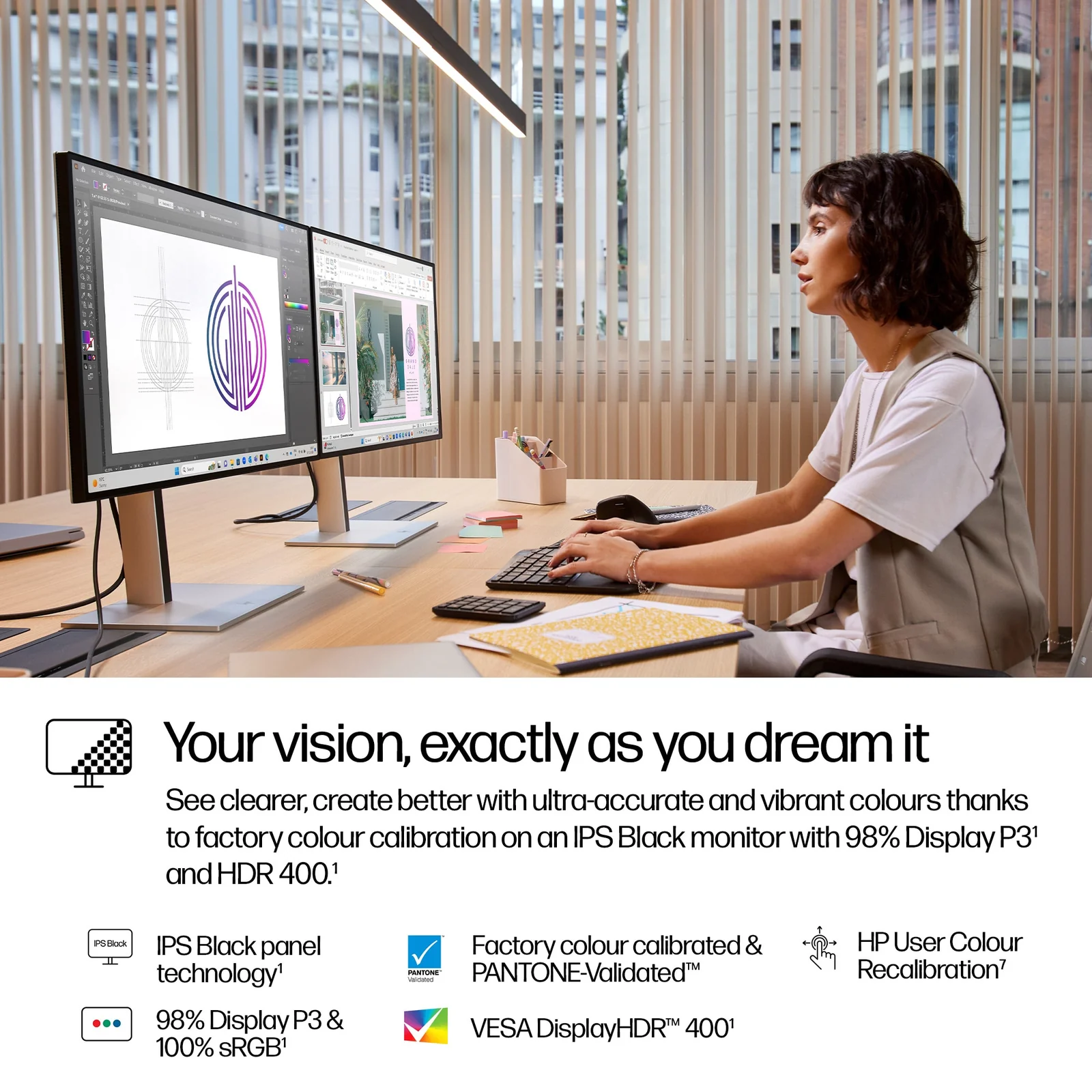 HP 727pu 27" QHD IPS 120Hz Monitor