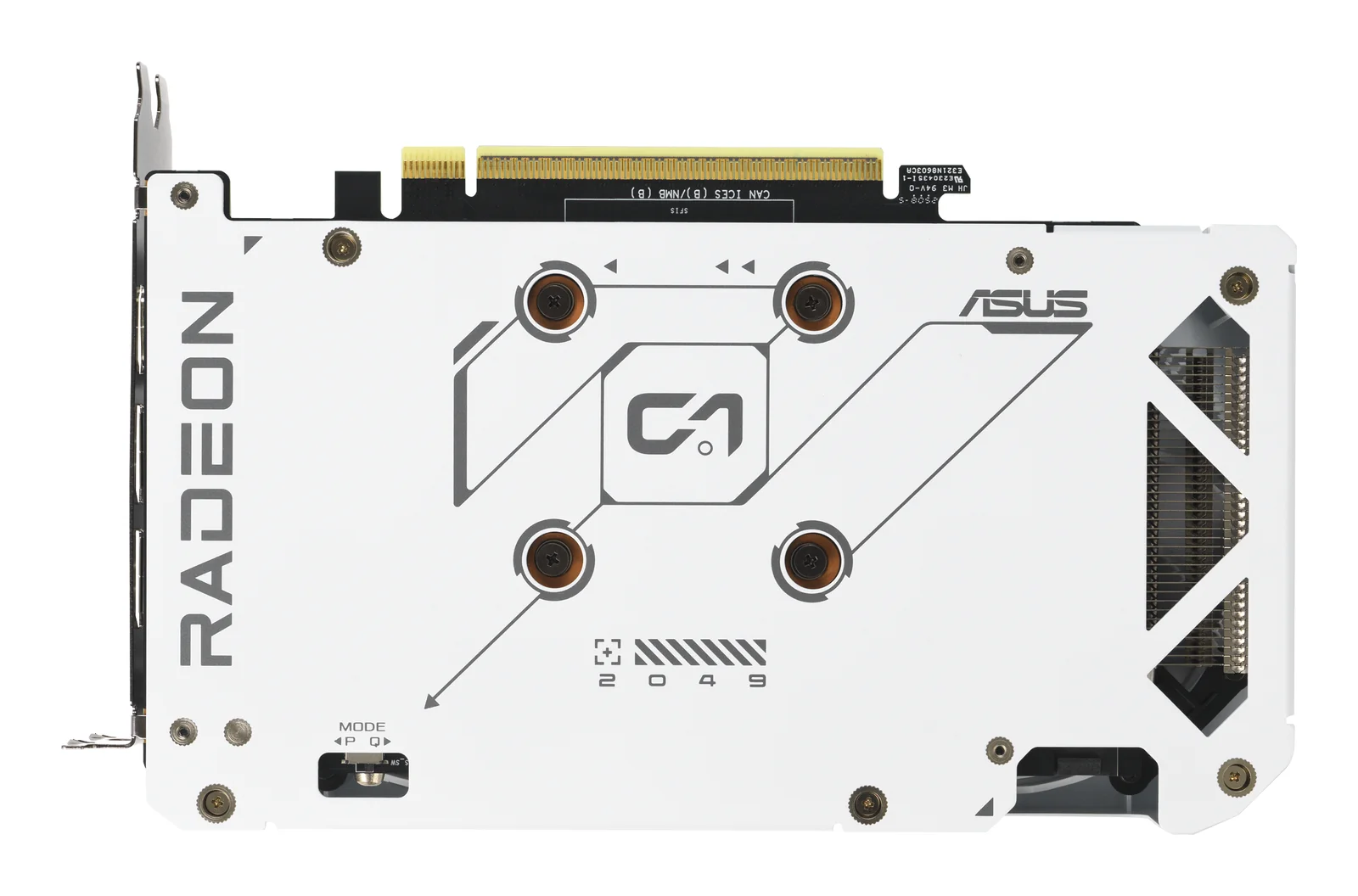 ASUS Dual -RX9060XT-16G-WHITE