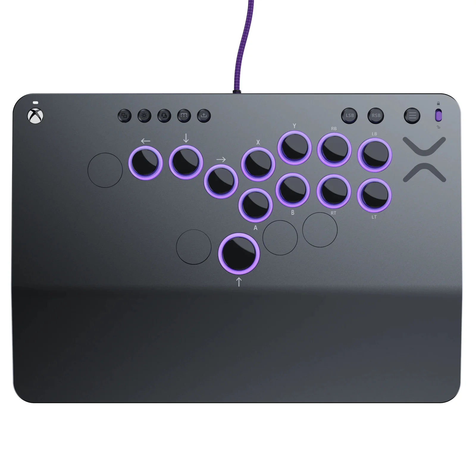 Turtle Beach Victrix Pro KO Leverless Fight Stick Gray