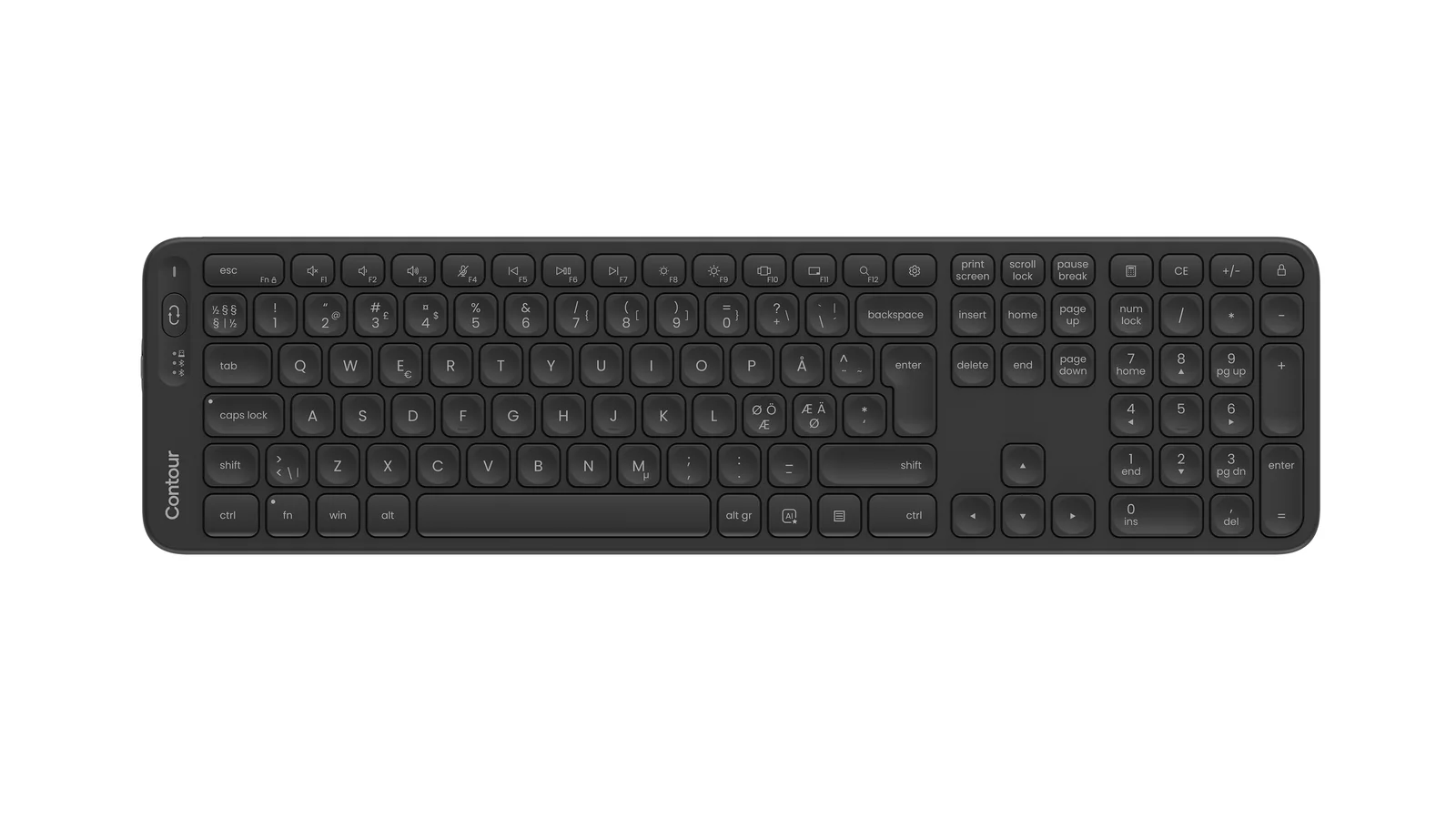 Contour Design Balance Wireless Keyboard, Nordic