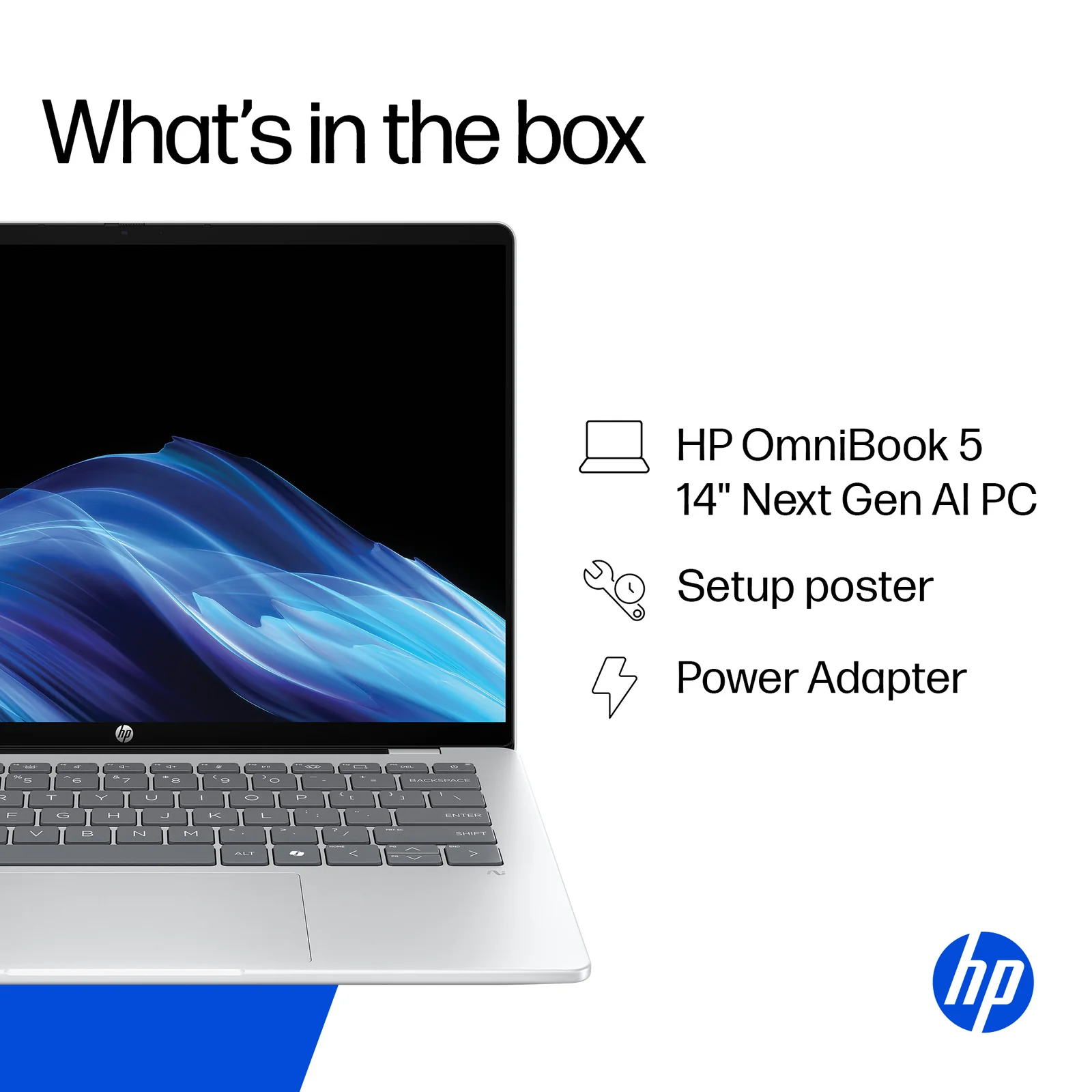 HP OmniBook 5 Laptop Next Gen AI 14-he0001nax 14", 16GB RAM, 1TB SSD