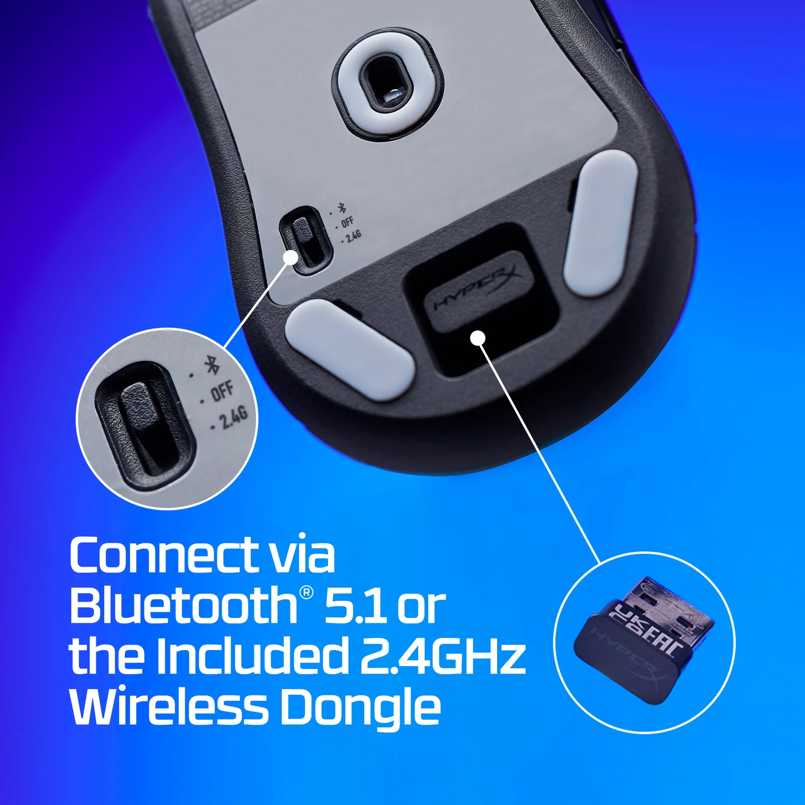 HyperX Pulsefire Haste 2 Mini Wireless Black Gaming Mouse