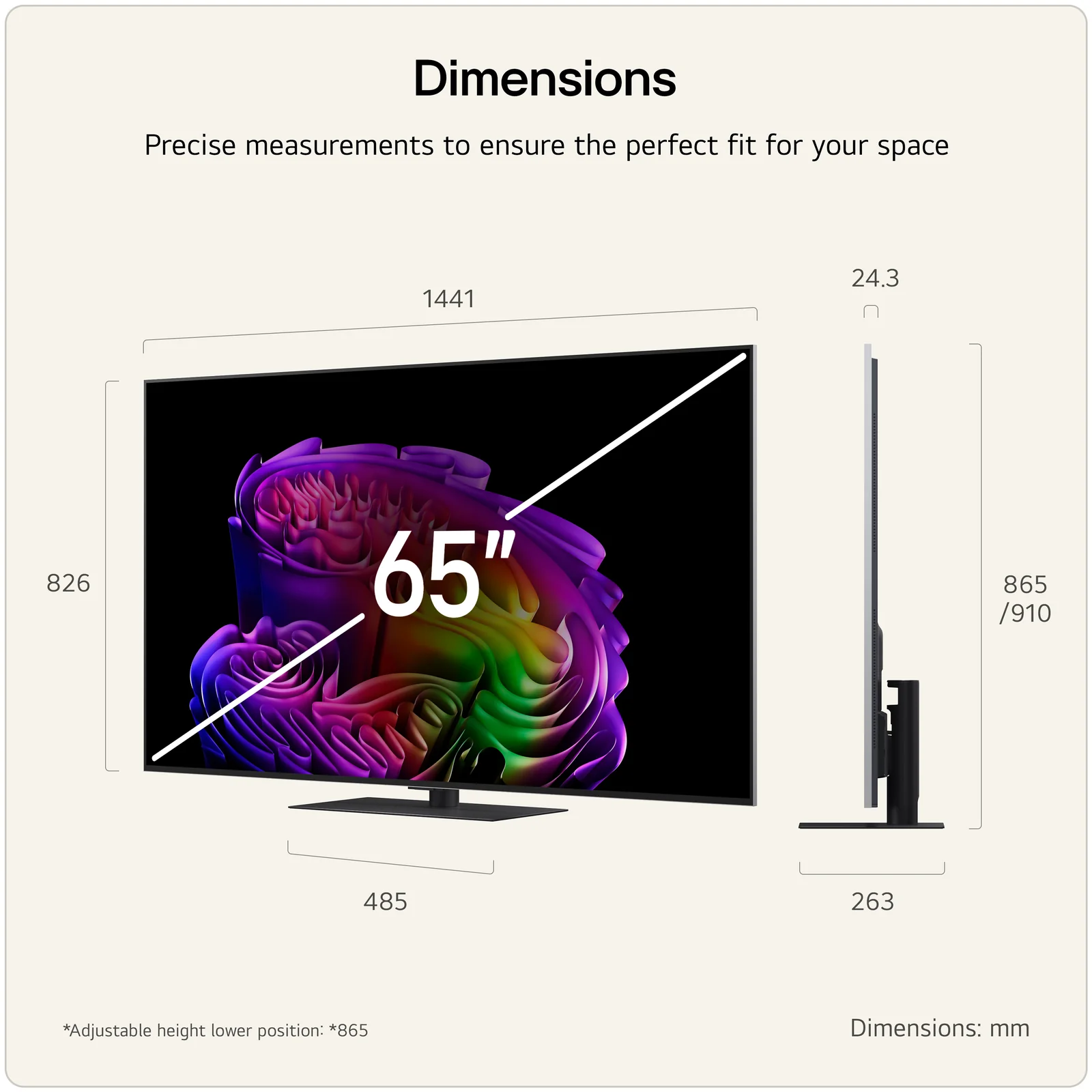 LG OLED65G66LS.AEK 65" 4K Smart TV