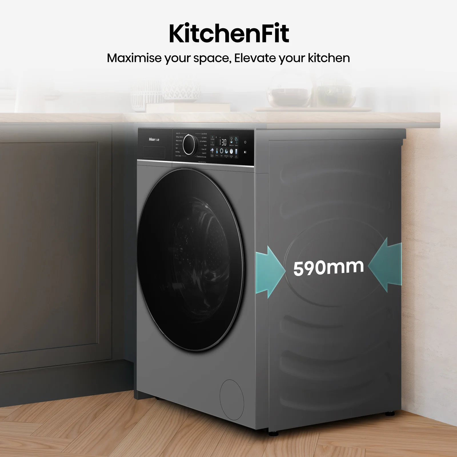 Hisense WF3I1143BTL 11kg 1400rpm Washing Machine