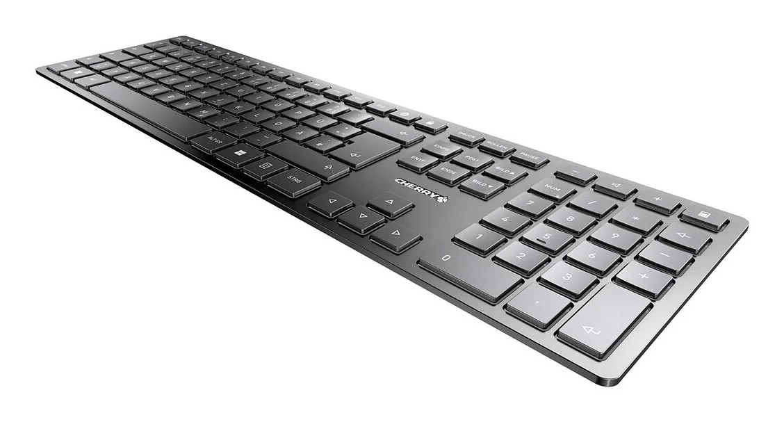 CHERRY KW 9100 SLIM Wireless Keyboard Grey