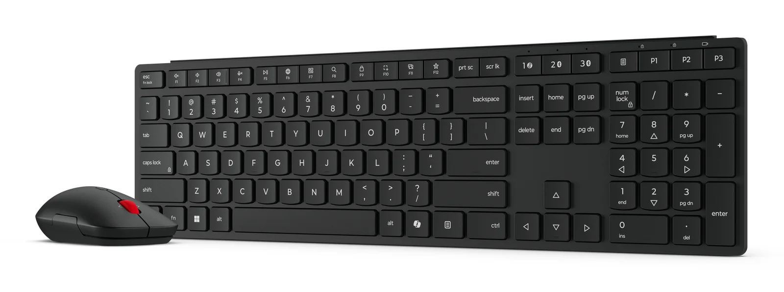 Lenovo 4X31S04835 Wireless Keyboard & Mouse Black