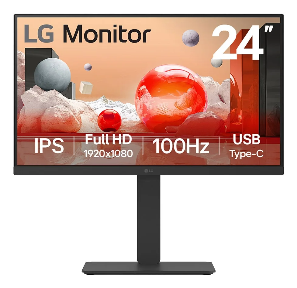 LG 24BA750-B 23.8" Full HD IPS 100Hz Monitor