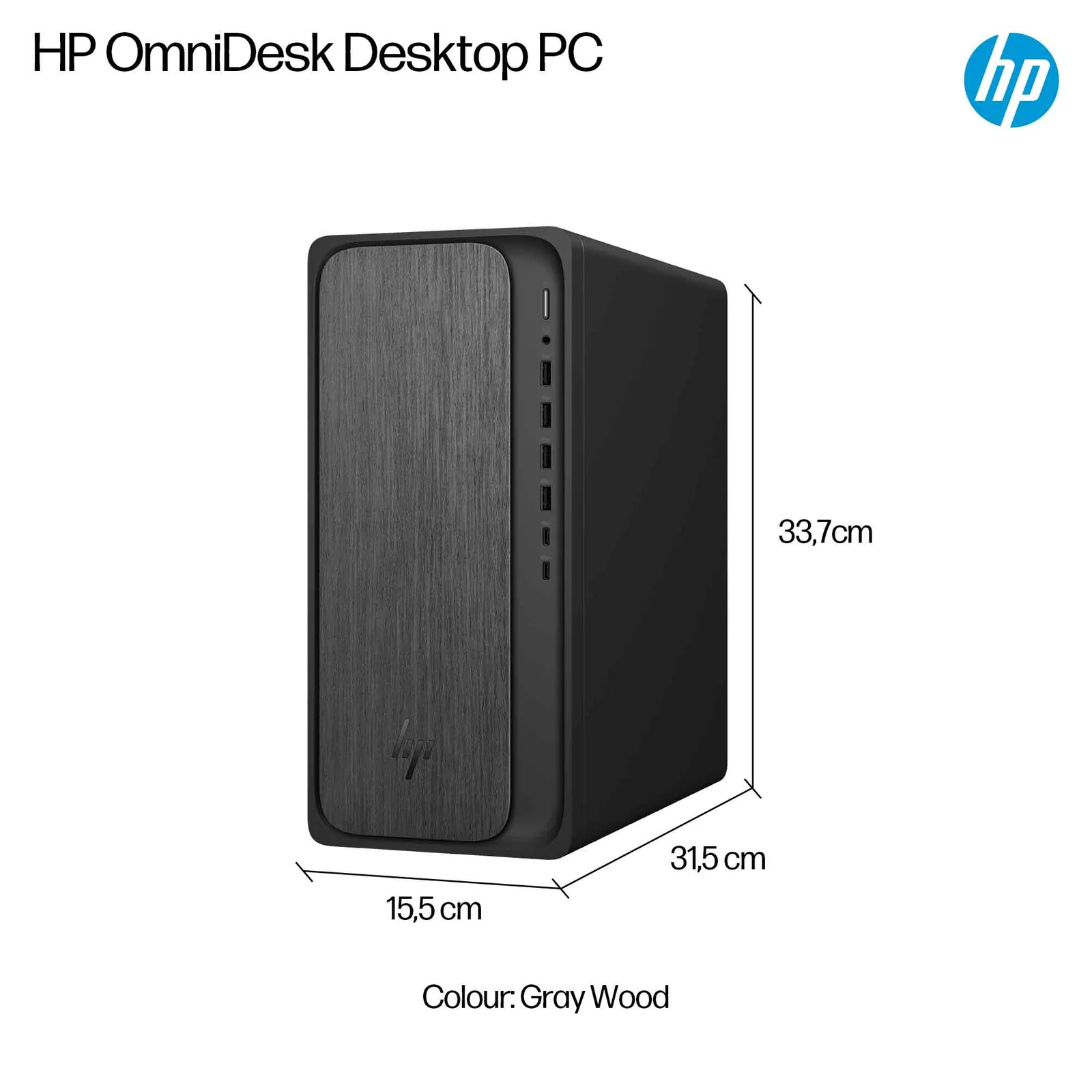 HP OmniDesk Desktop M02-0001sa, 16GB RAM, 512GB SSD