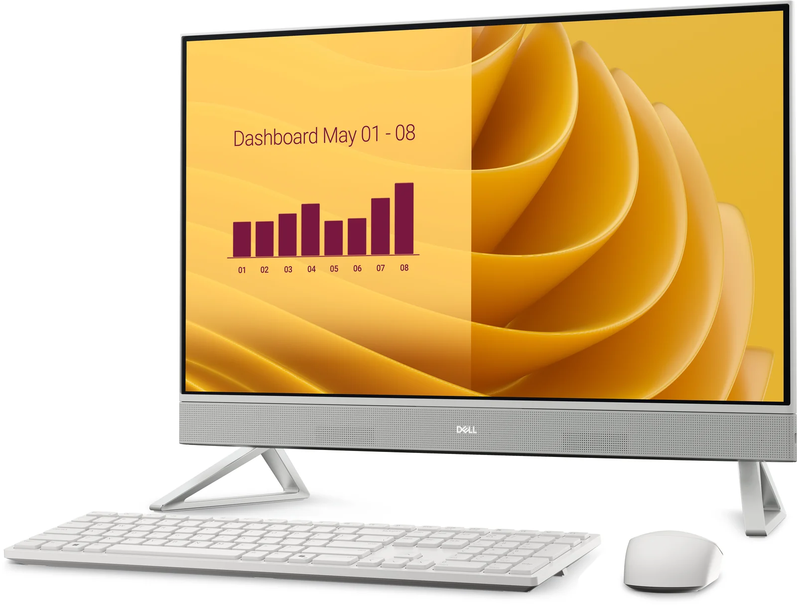 DELL EC27250 27" All-in-One, Intel Core 7 150U, 16GB RAM, 1TB SSD
