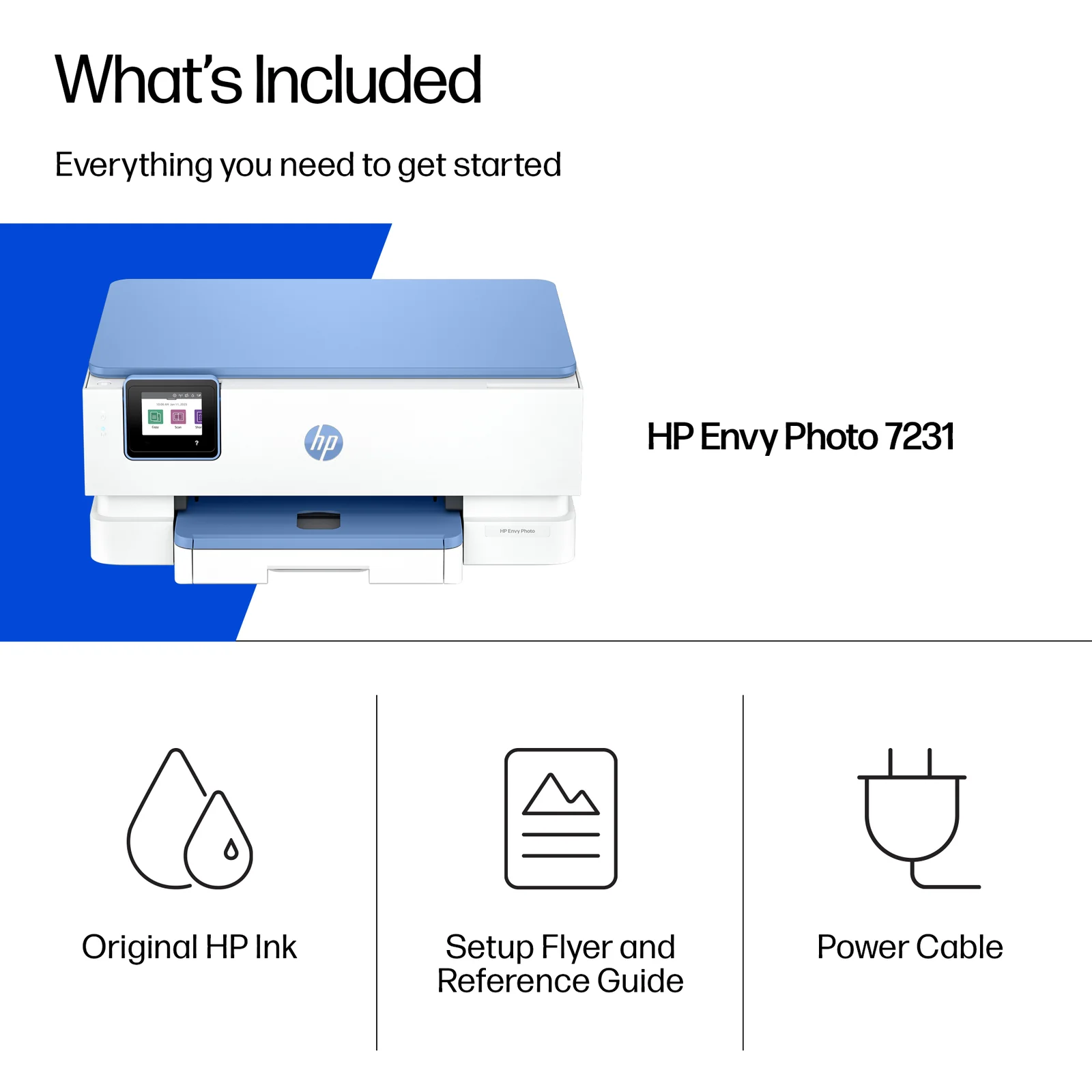 HP Envy Photo 7231 All-in-One Colour Inkjet Printer