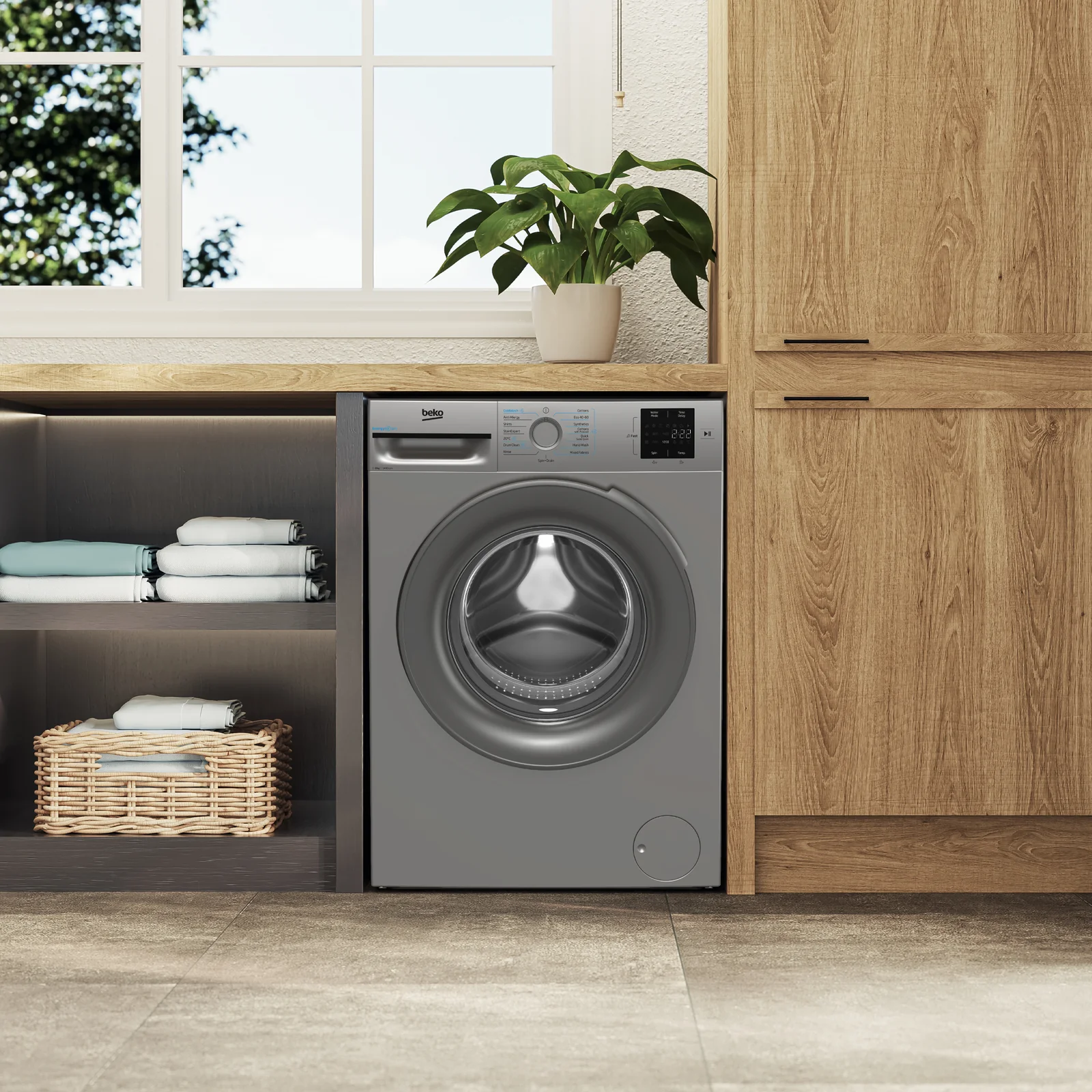 Beko BMN3WT3841S 8kg 1400rpm Washing Machine