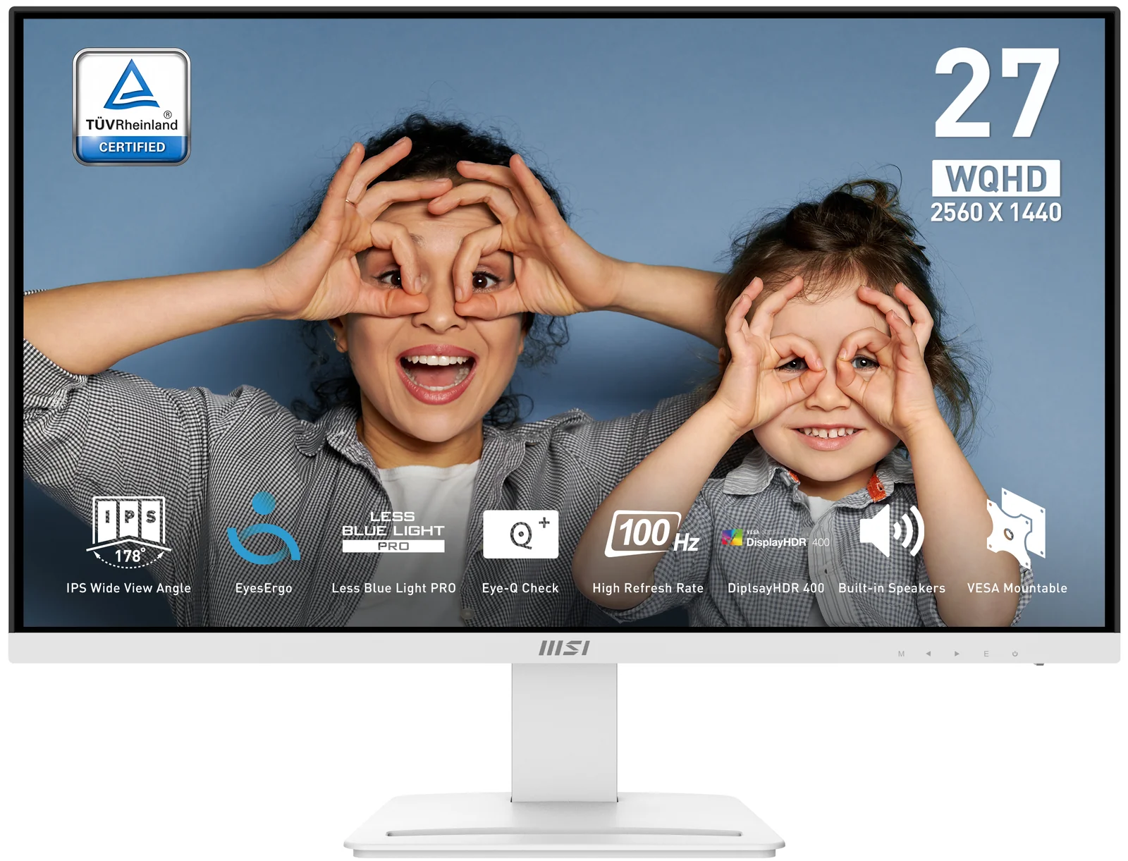 MSI Pro MP273QW E2 27" QHD IPS 100Hz Monitor