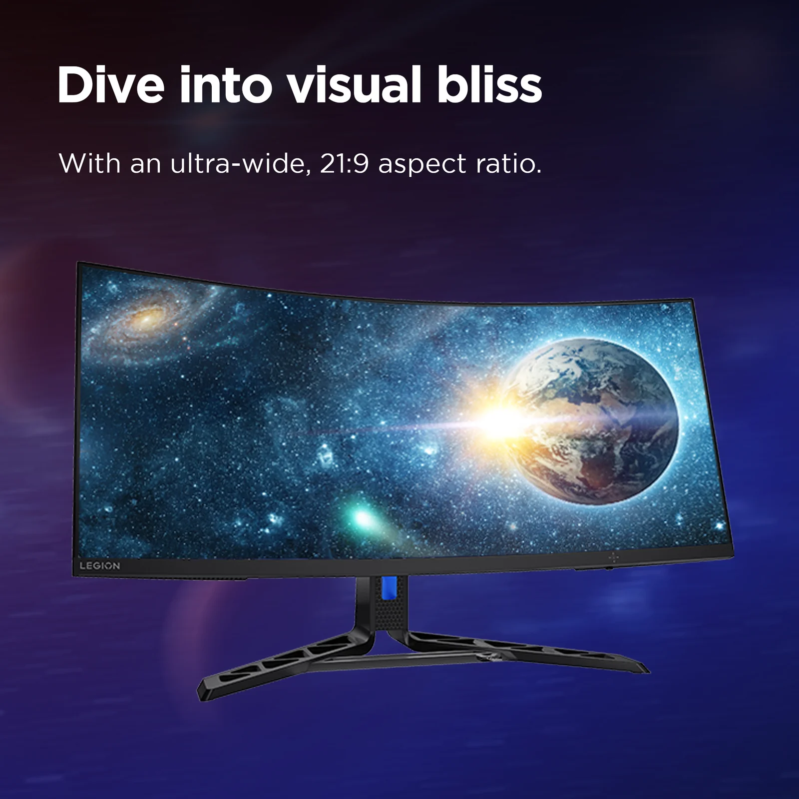 Lenovo Legion R34w-30 34" UWQHD VA 180Hz Curved Monitor