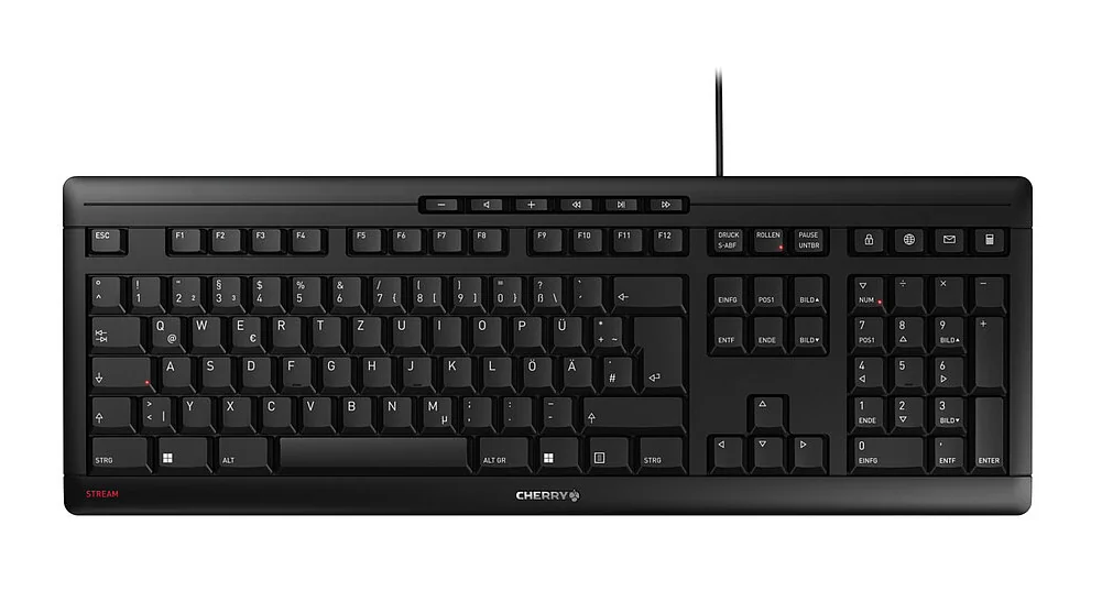CHERRY STREAM Keyboard Grey