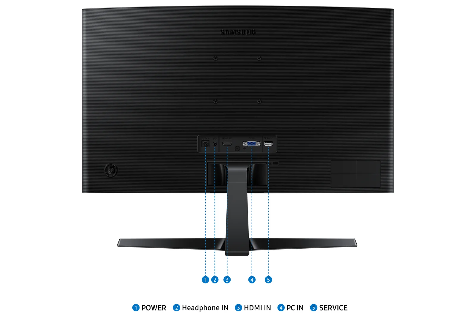 Samsung LS24D366GAU 24" Full HD VA 100Hz Curved Monitor