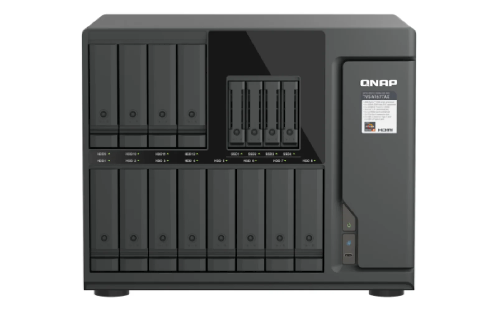 QNAP TVS-H1677AX-R5-16G 16-Bay NAS