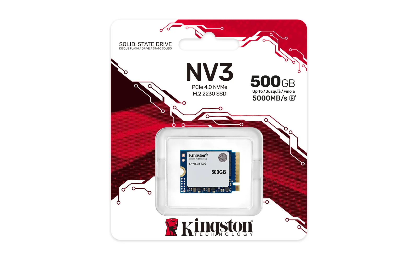 Kingston Technology NV3 500GB SSD
