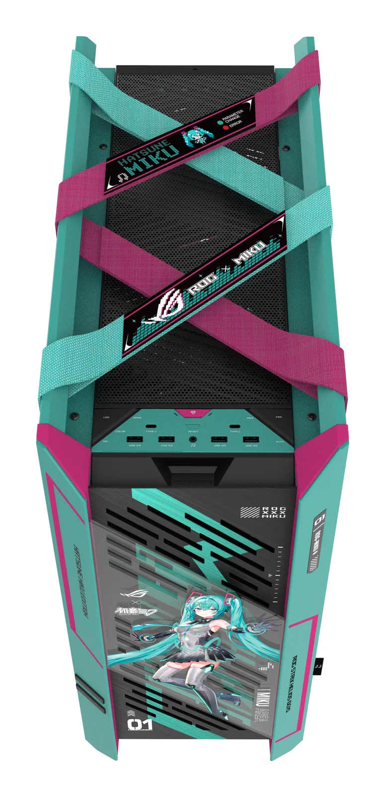 ASUS ROG Strix Helios II Hatsune Miku Edition PC Case