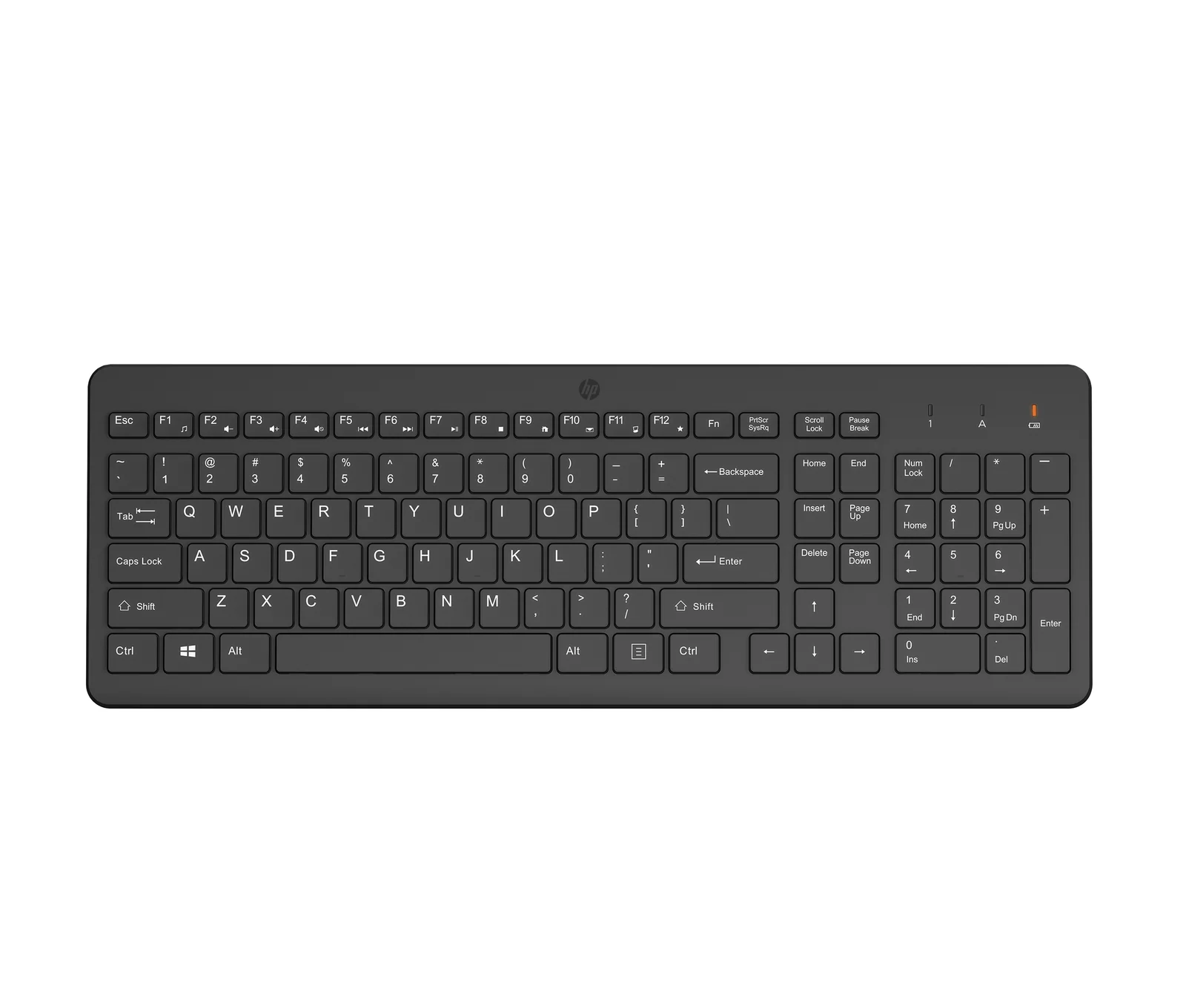 HP Wireless with 2.4 Keyboard Black